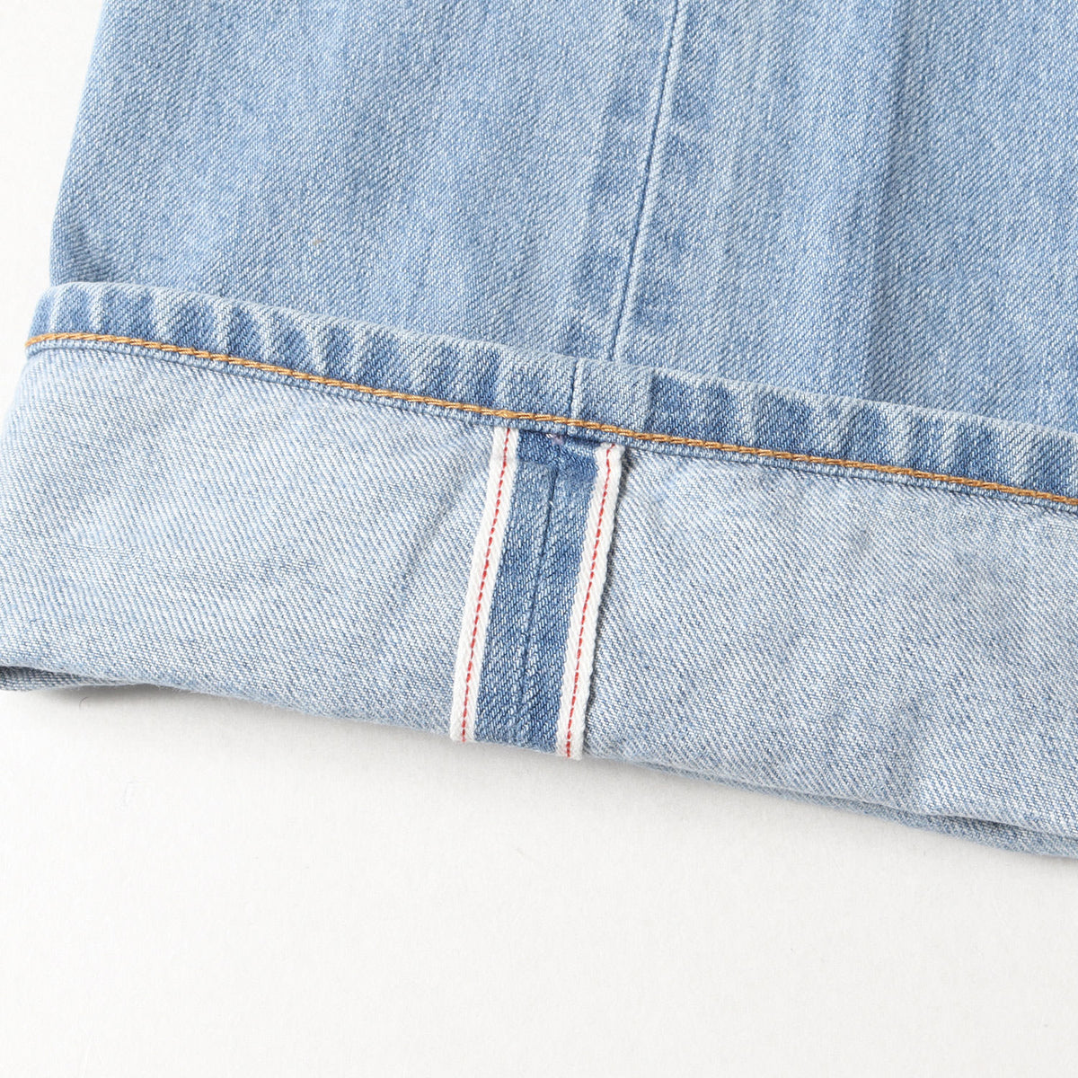 ユーズド加工 セルビッチ デニムパンツ