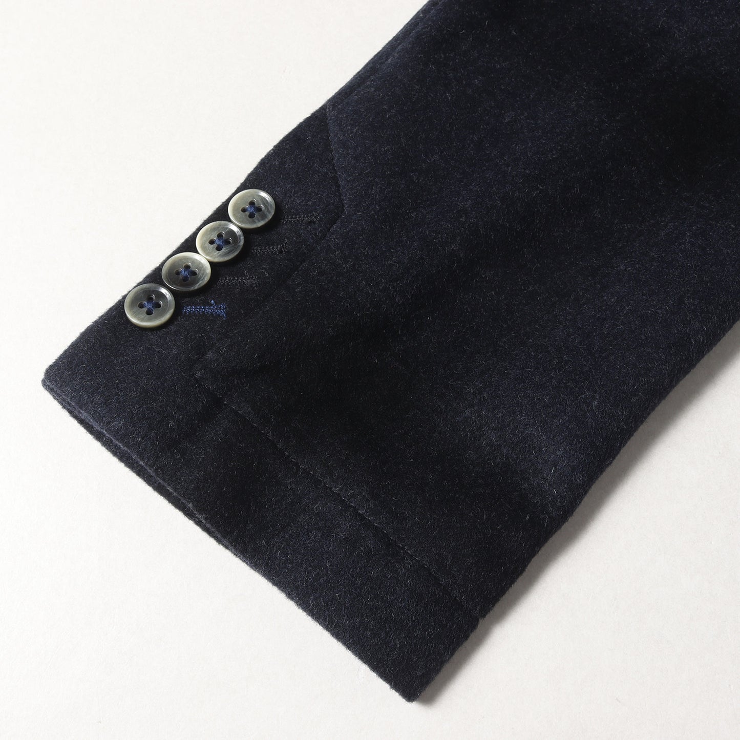 オンブレチェック ウール 2つボタン テーラードジャケット