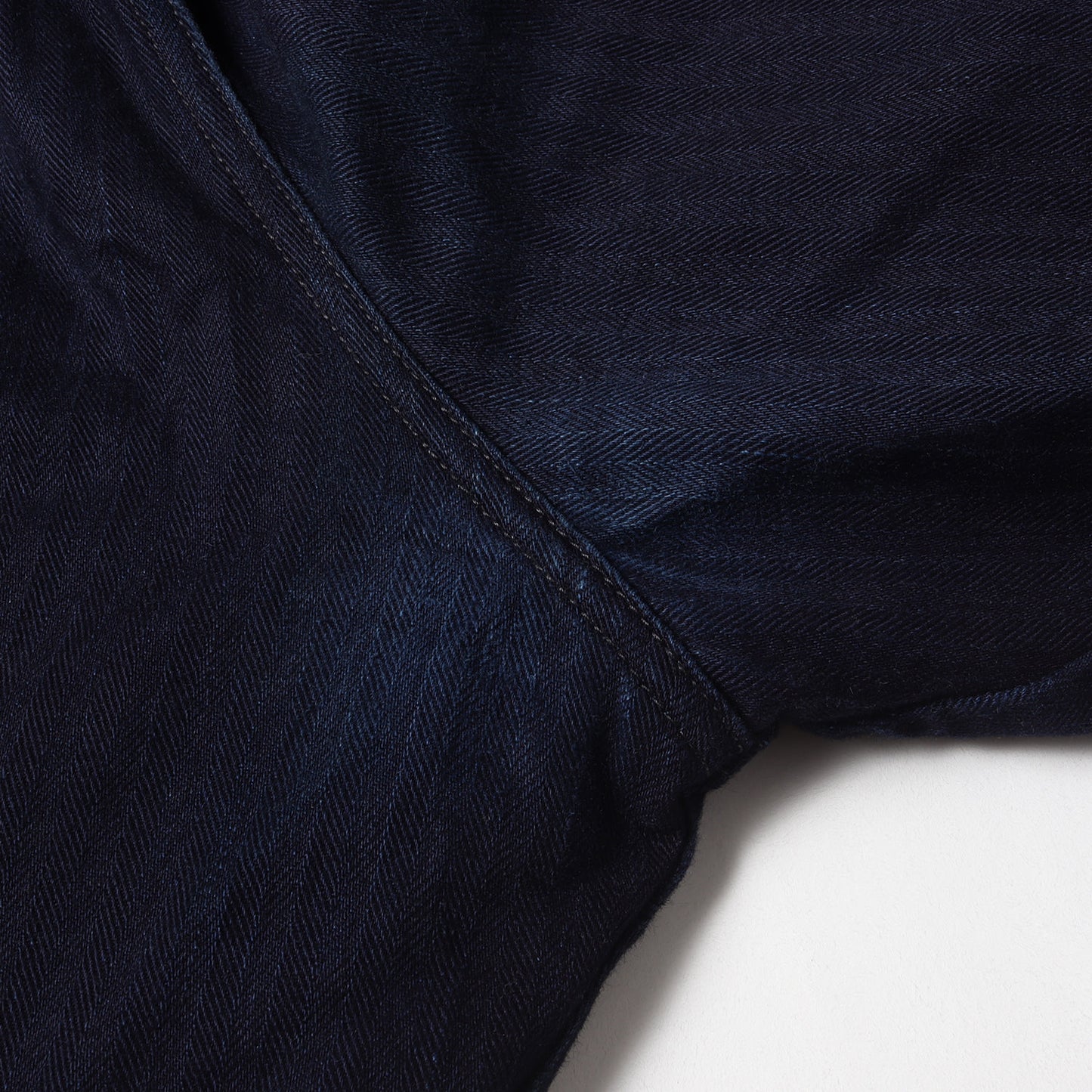 インディゴ染め ヘリンボーン ワークパンツ(HERRING / CF-PT)