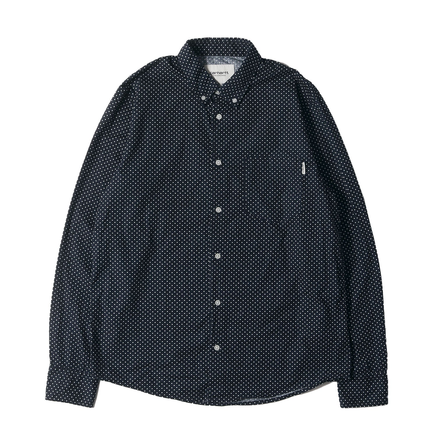 Carhartt WIP (カーハート ワークインプログレス) ポルカドット コットン ボタンダウンシャツ(L/S Dots Shirt) –  ブランド古着の通販・買取 | BEEGLE by Boo-Bee