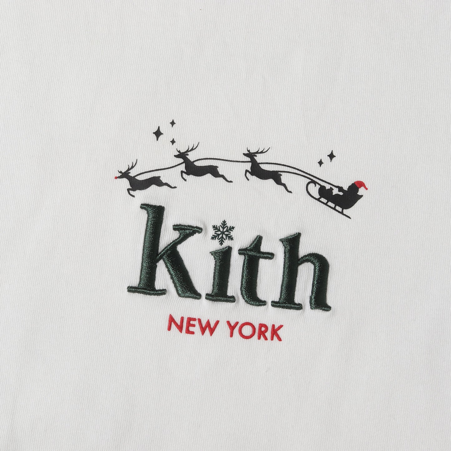 20AW クリスマスモデル サンタクロースロゴ ロングスリーブ Tシャツ