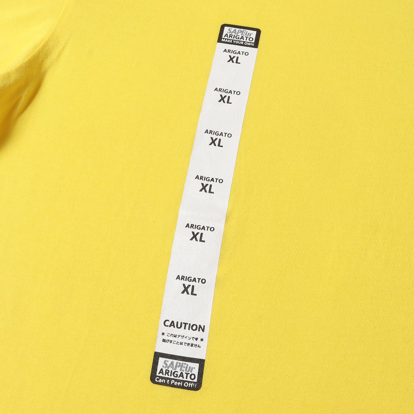 ステッカープリント クルーネック Tシャツ