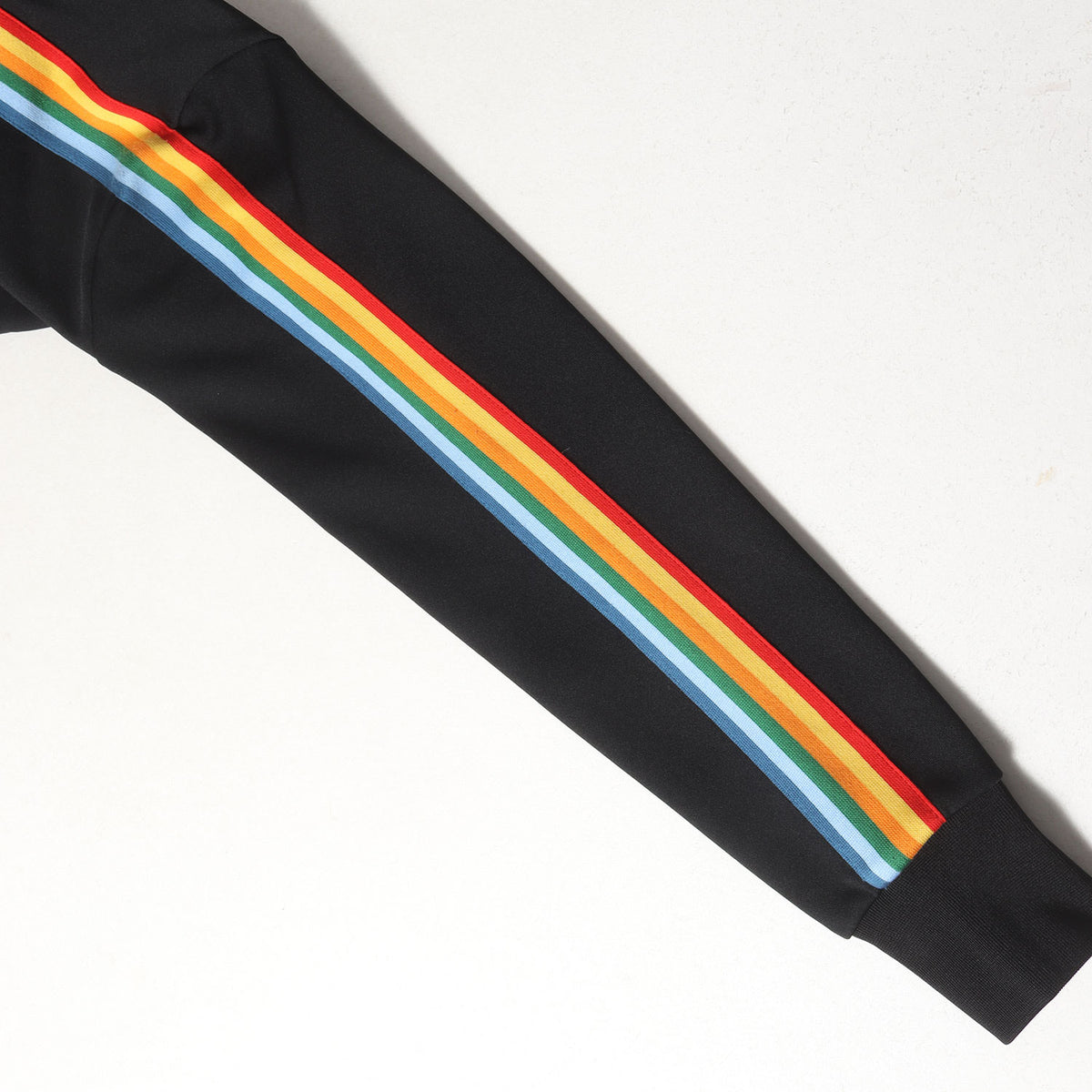 レインボーライン ジャージ トラックジャケット(Rainbow Stripe Logo Track Jacket)