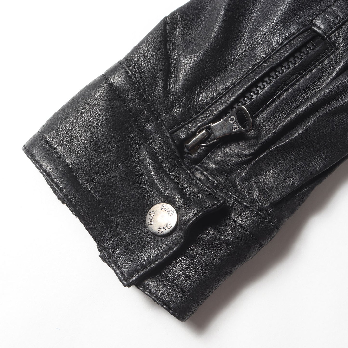 ラムスキンレザー ジップ ブルゾン / ジャケット