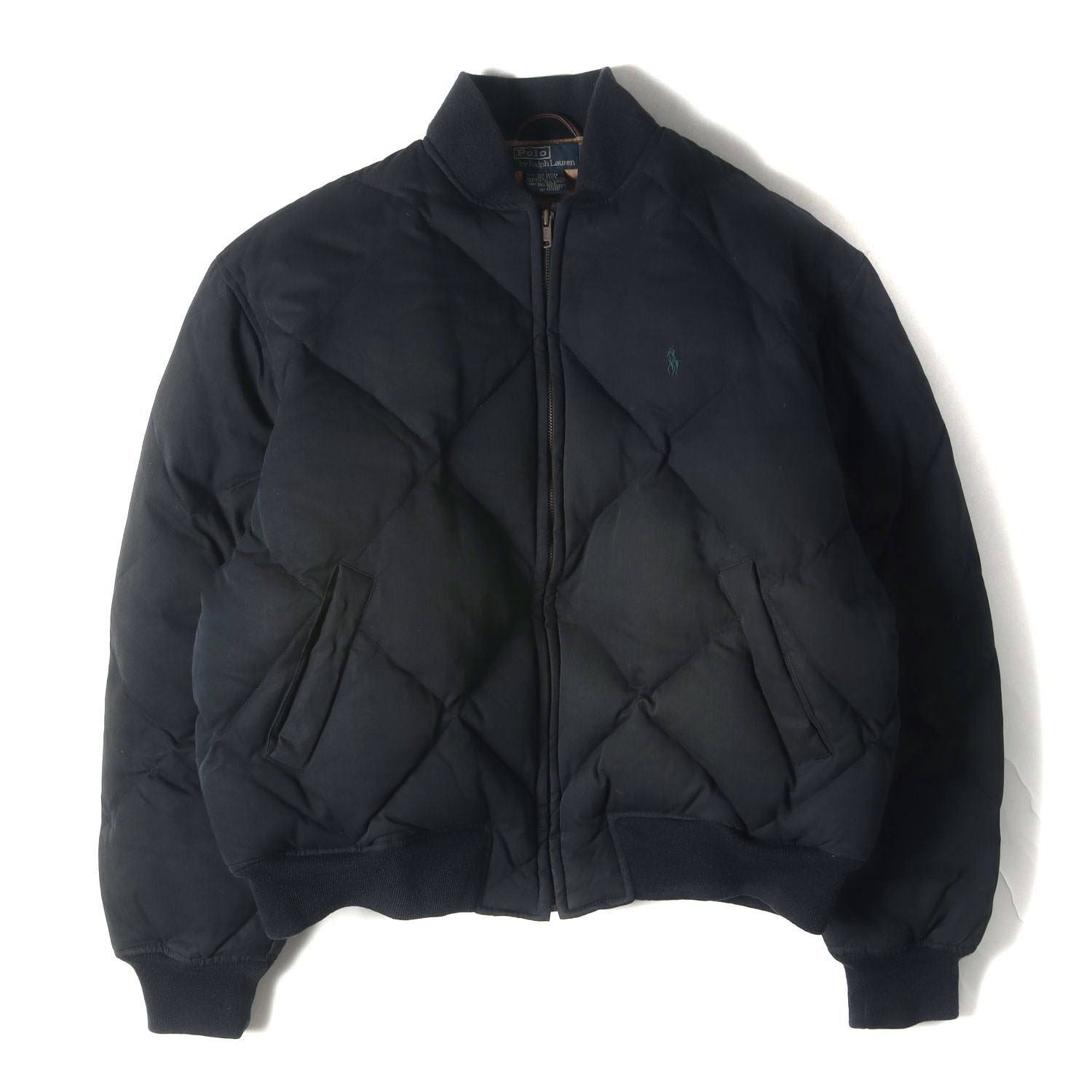 雰囲気抜群 希少モデル] 90s ポニー刺繍 スカイライナー キルティング