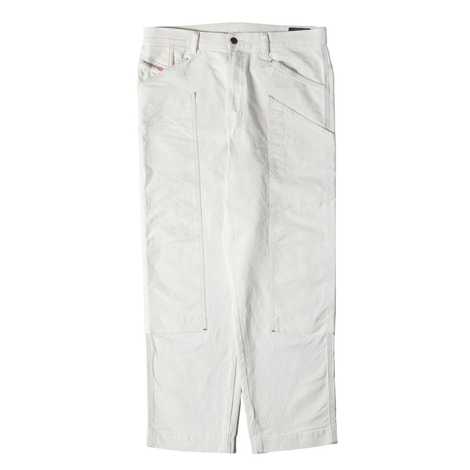DIESEL (ディーゼル) ストレッチ コードクロス ペインターパンツ(D 