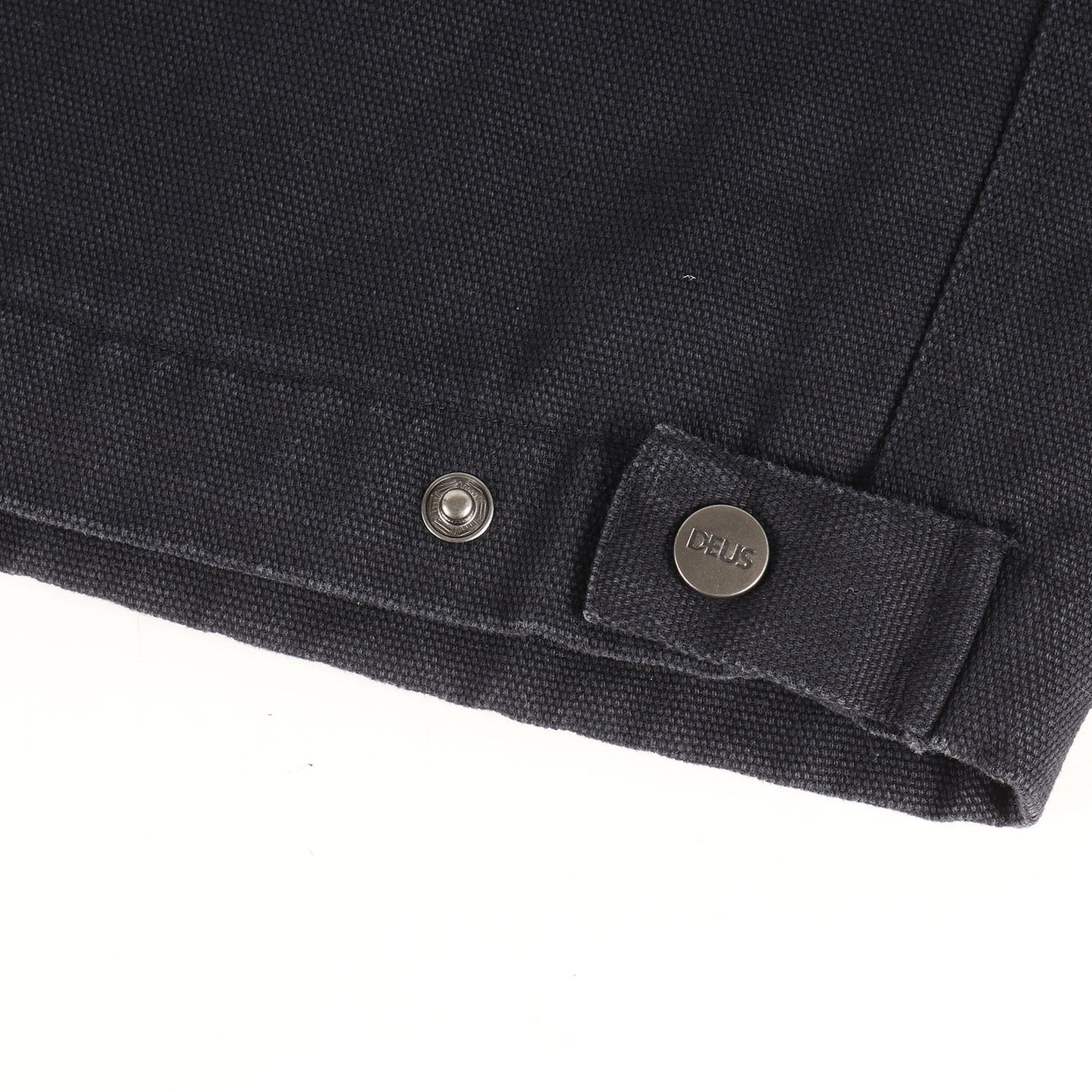 ロゴ刺繍 コットンダック ワークジャケット