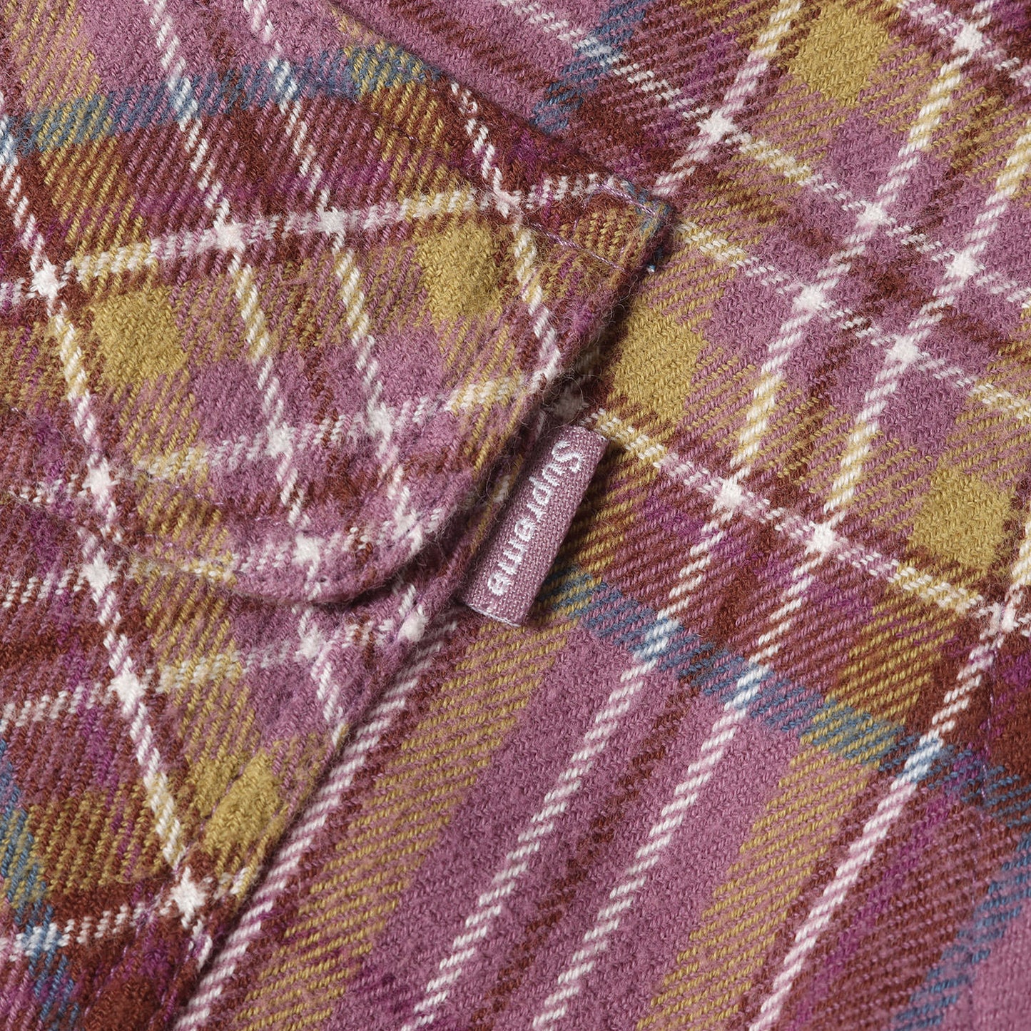パイルライニング チェック フランネルシャツ(Pile Lined Plaid Flannel Shirt)