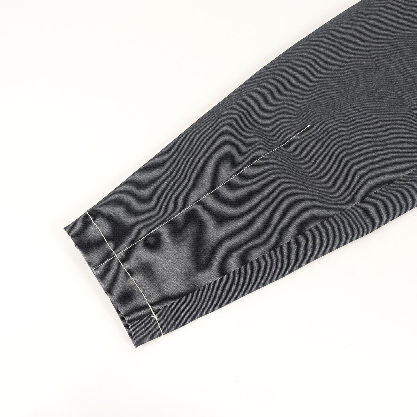 ストレッチ ワイドテーパード イージー デニムパンツ