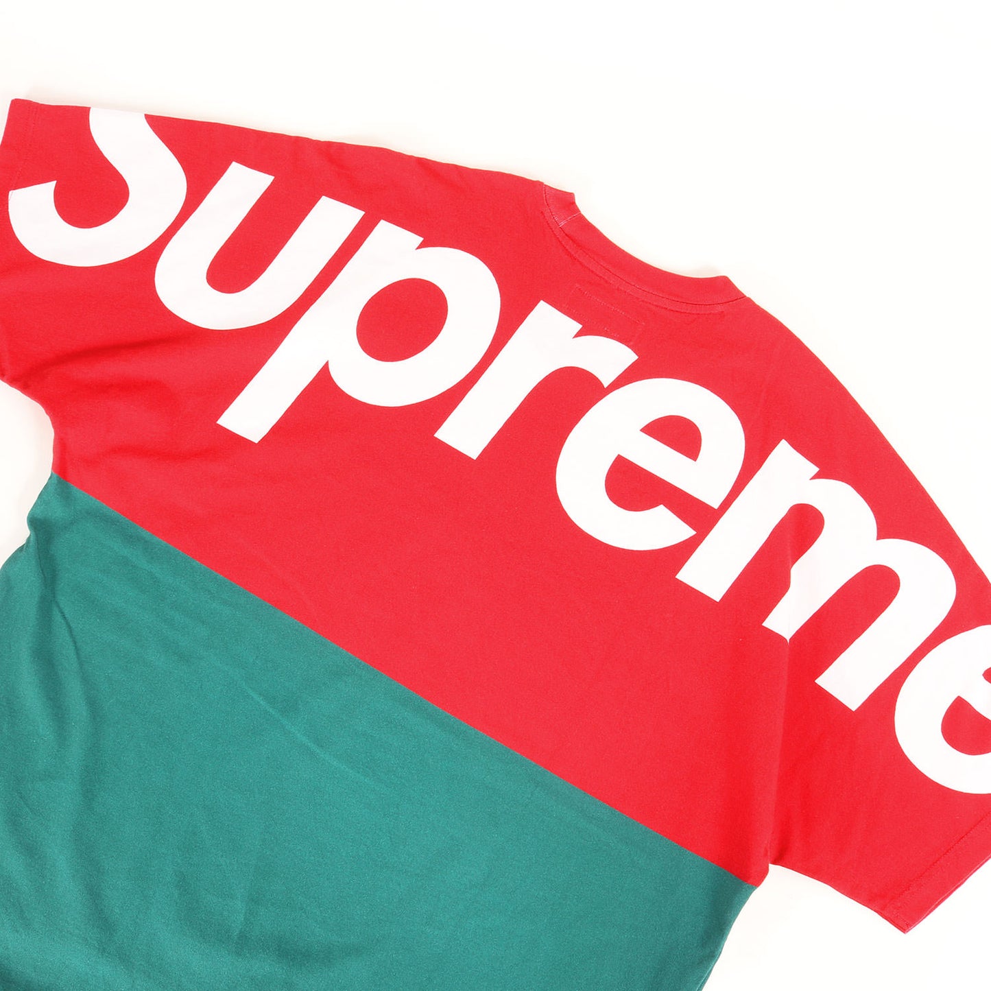 23AW バックロゴ スプリット ドルマンスリーブ Tシャツ(Split S/S Top)