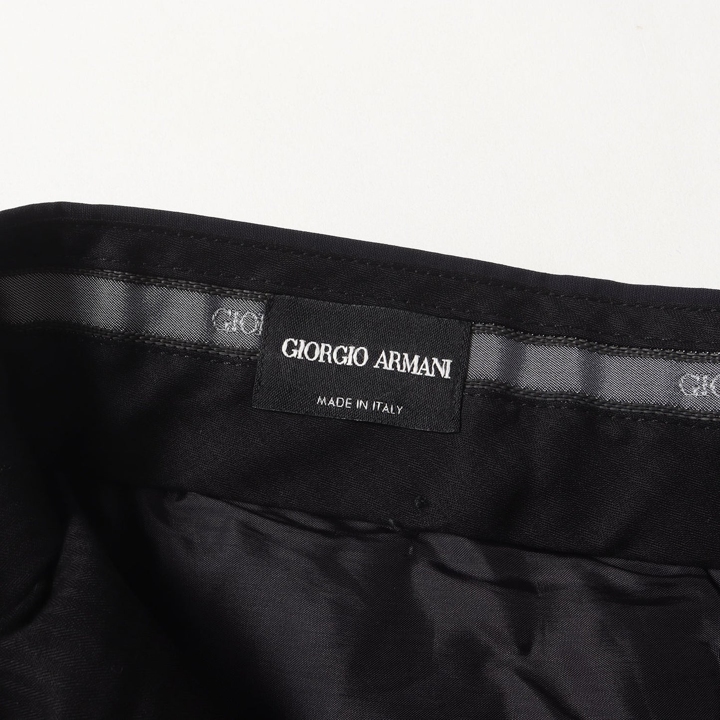 ストレッチサマーウール スリム スラックスパンツ