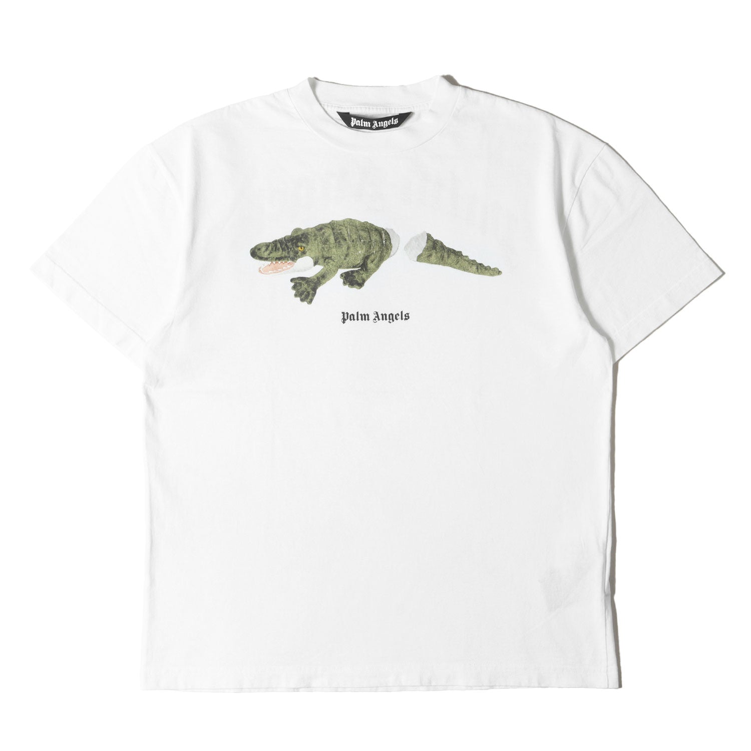 Palm Angels (パーム エンジェルス) 21SS クロコダイル グラフィック T 