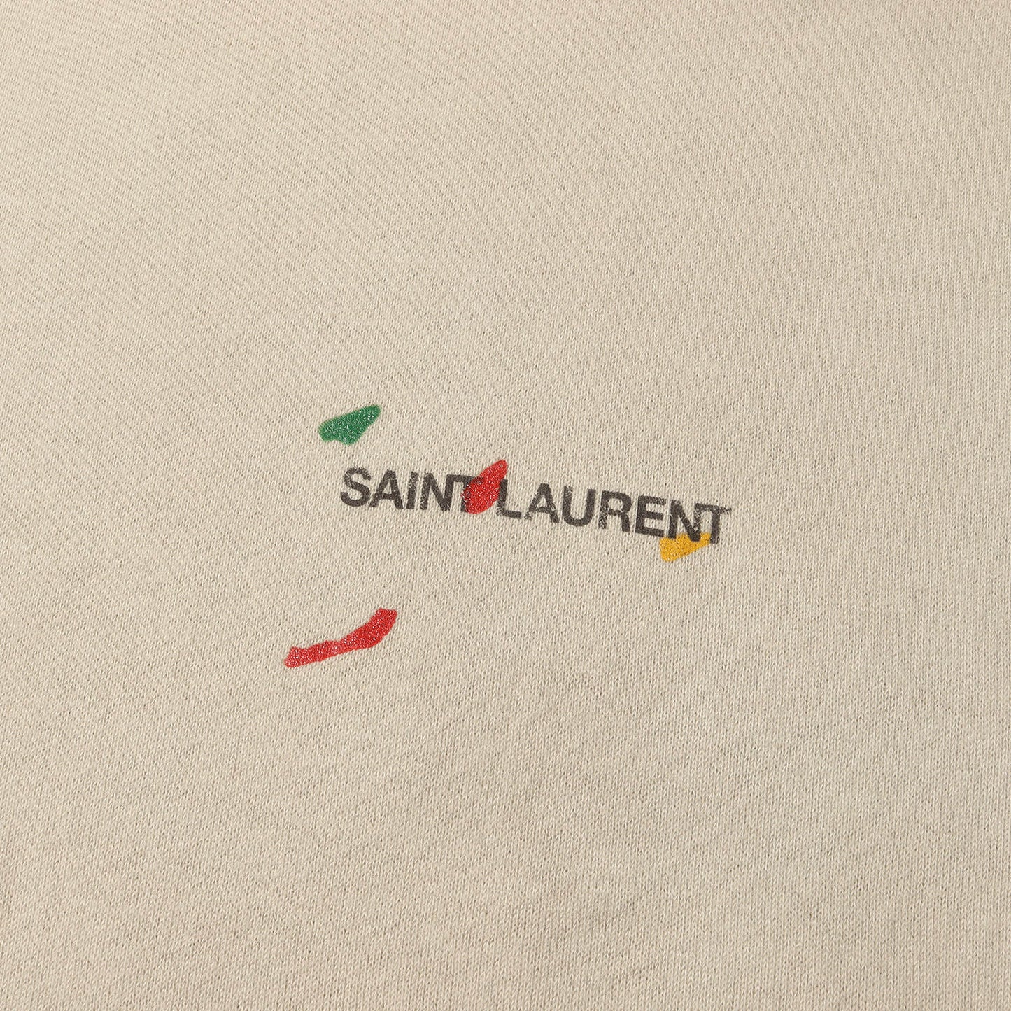 21AW ペイントロゴ スウェットパーカー