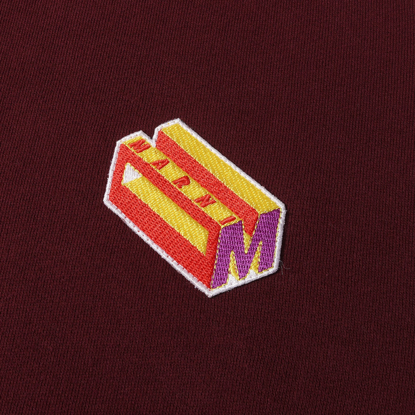 ワッペン付き リバースウィーブ スウェット