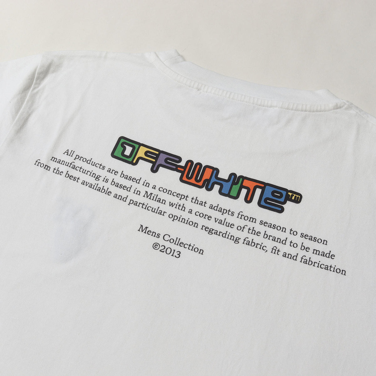 21AW ブランドロゴ クルーネック Tシャツ