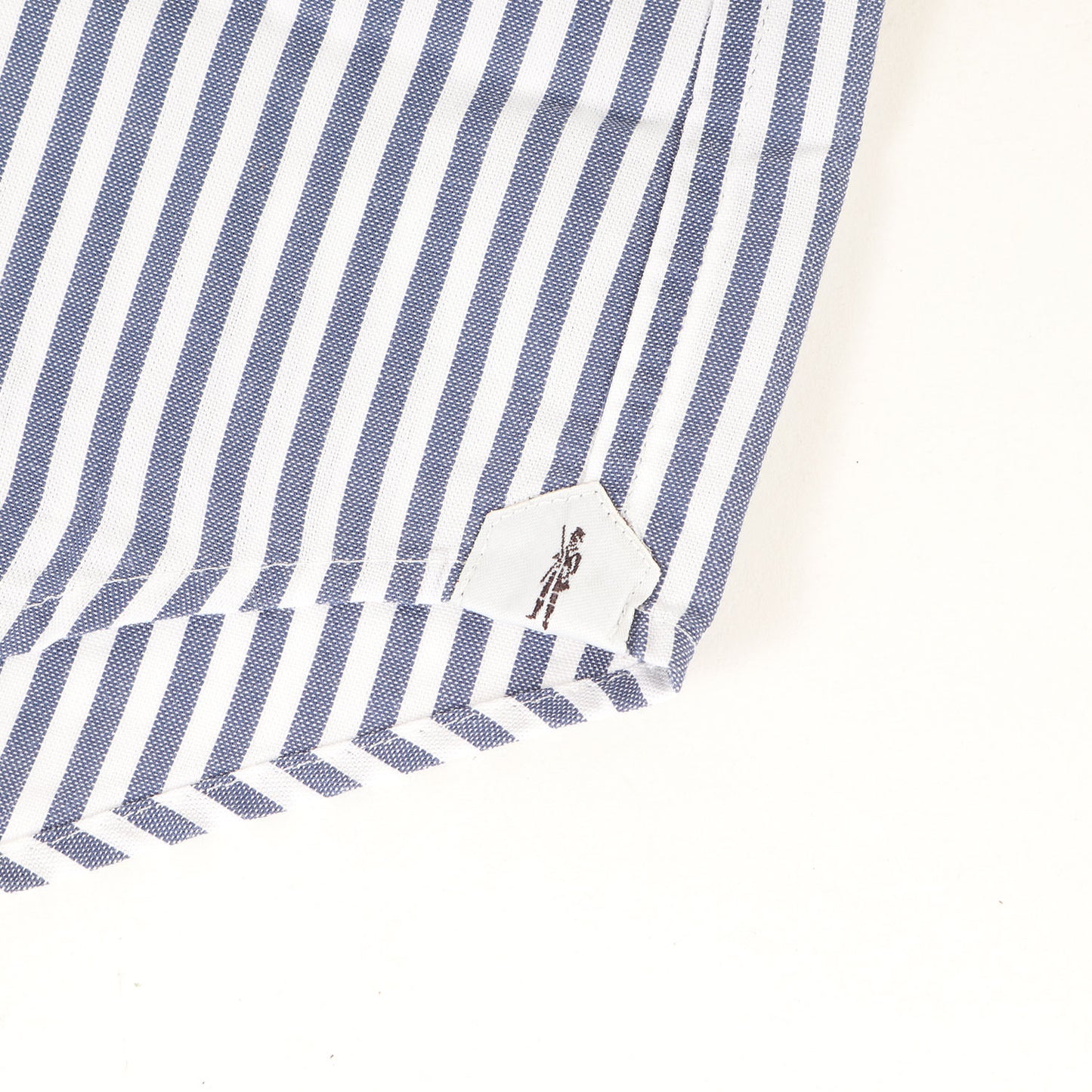 ストライプ ボタンダウン 半袖シャツ