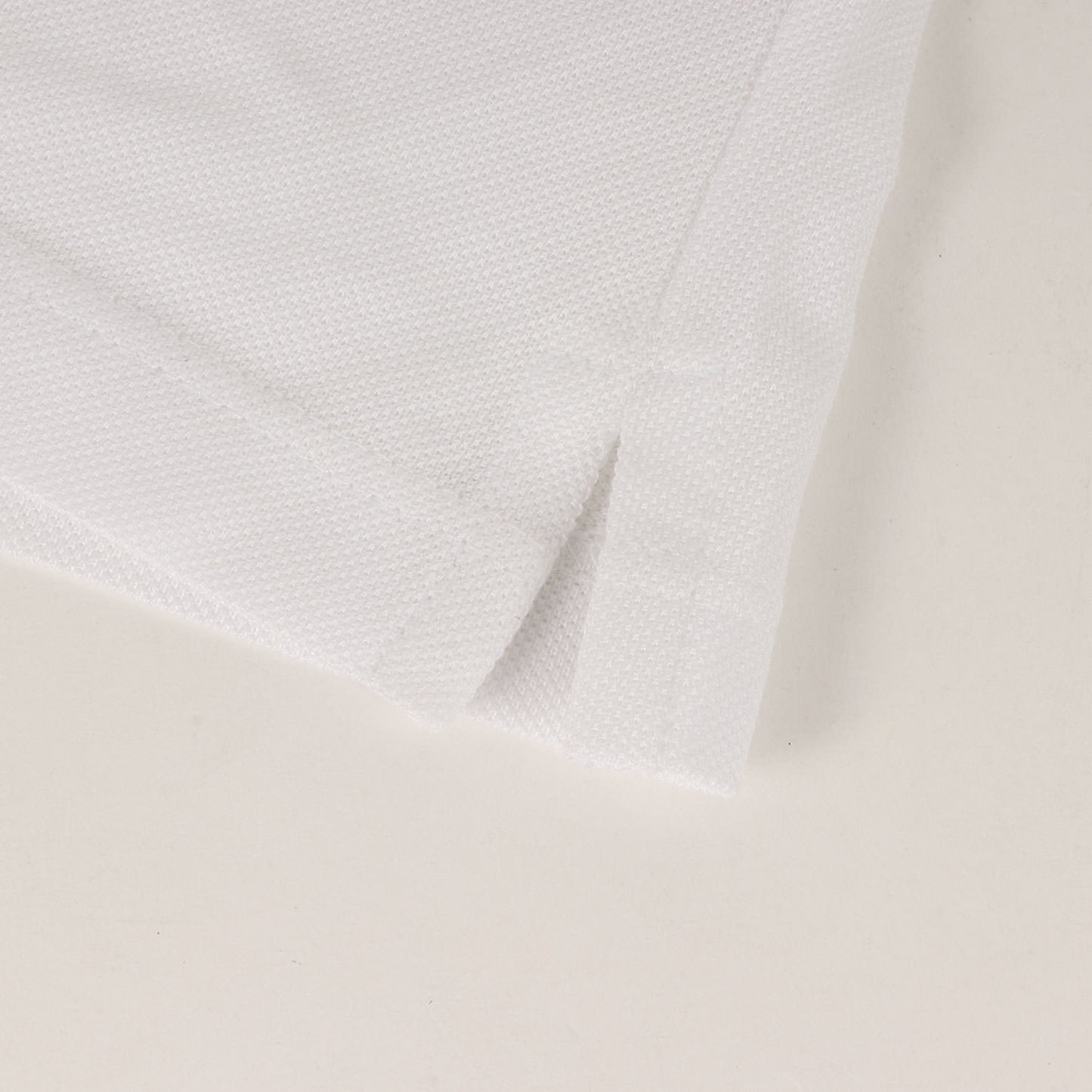 カエル刺繍 コットン鹿の子 ポロシャツ