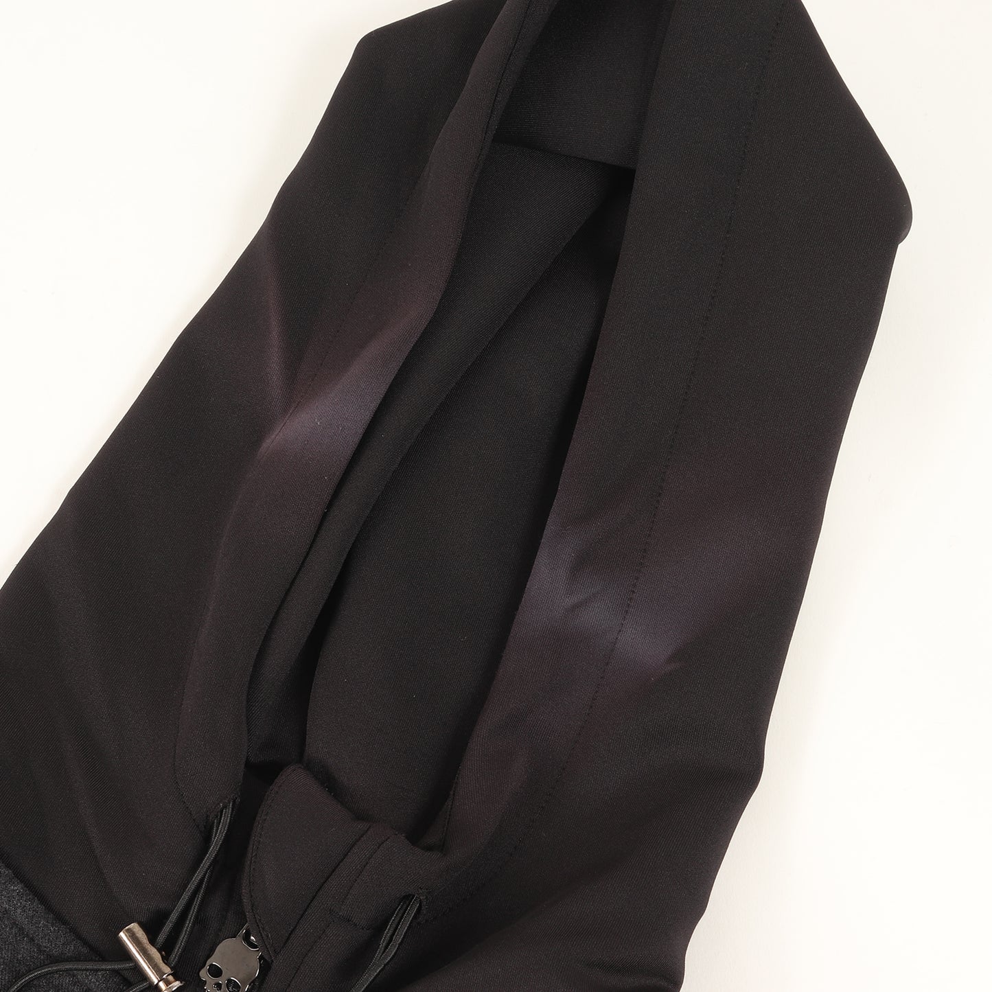 ジャージ切り返し フルジップ スウェットパーカー