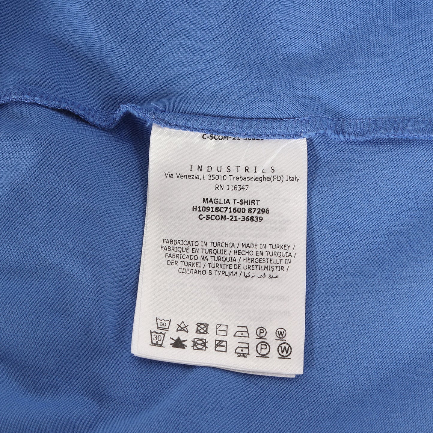 21SS スリムフィット ストレッチ Tシャツ(MAGLIA T-SHIRT)