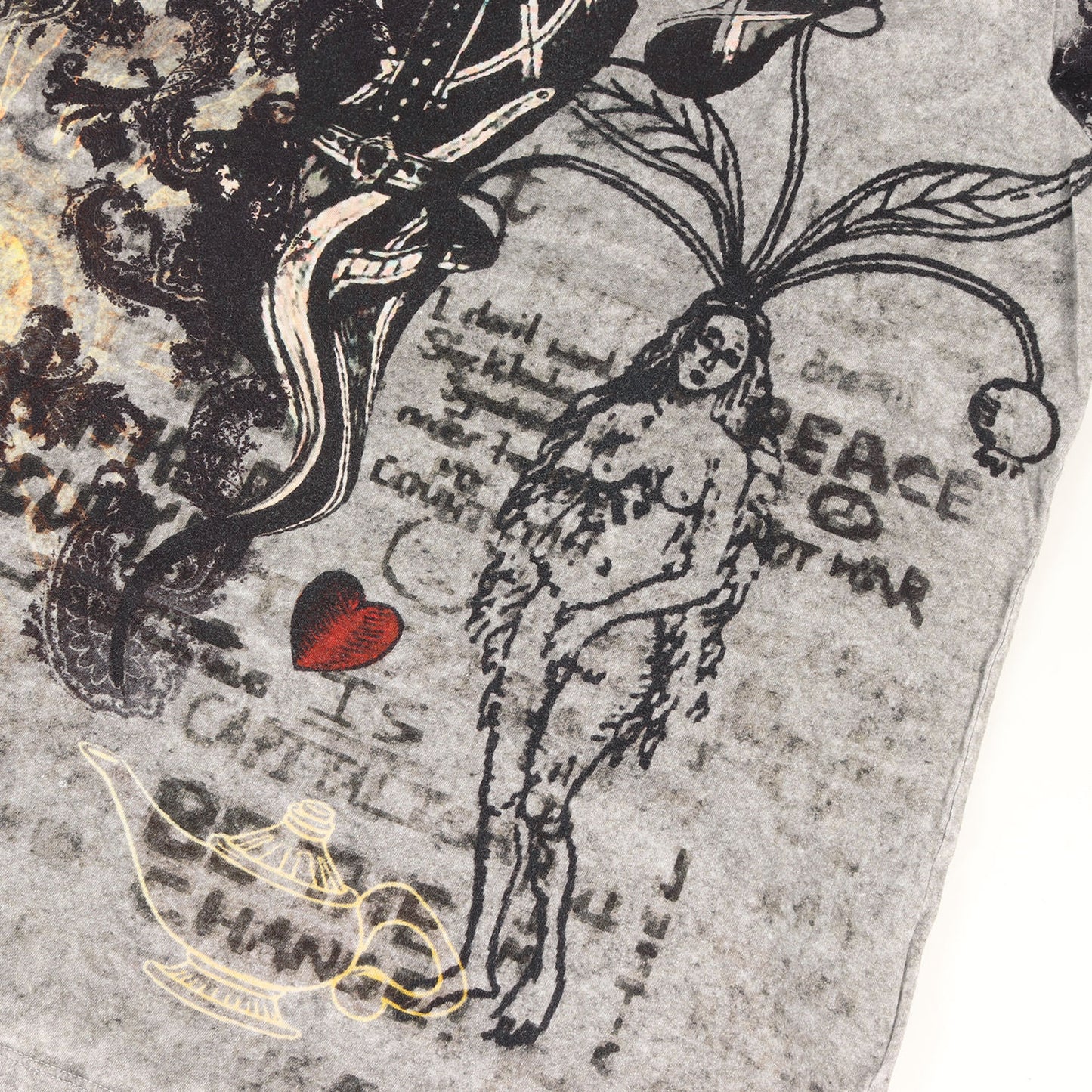 全面プリント グラフィック Tシャツ