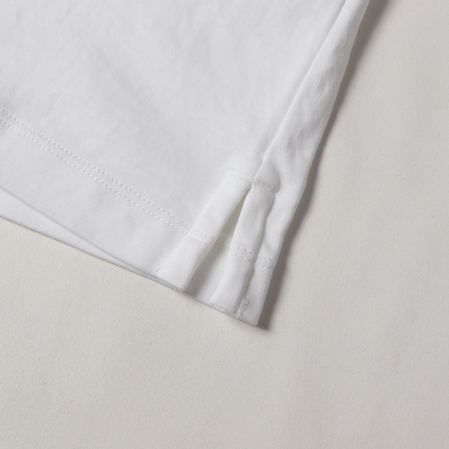 ワンポイントロゴ ストレッチコットン ポロシャツ