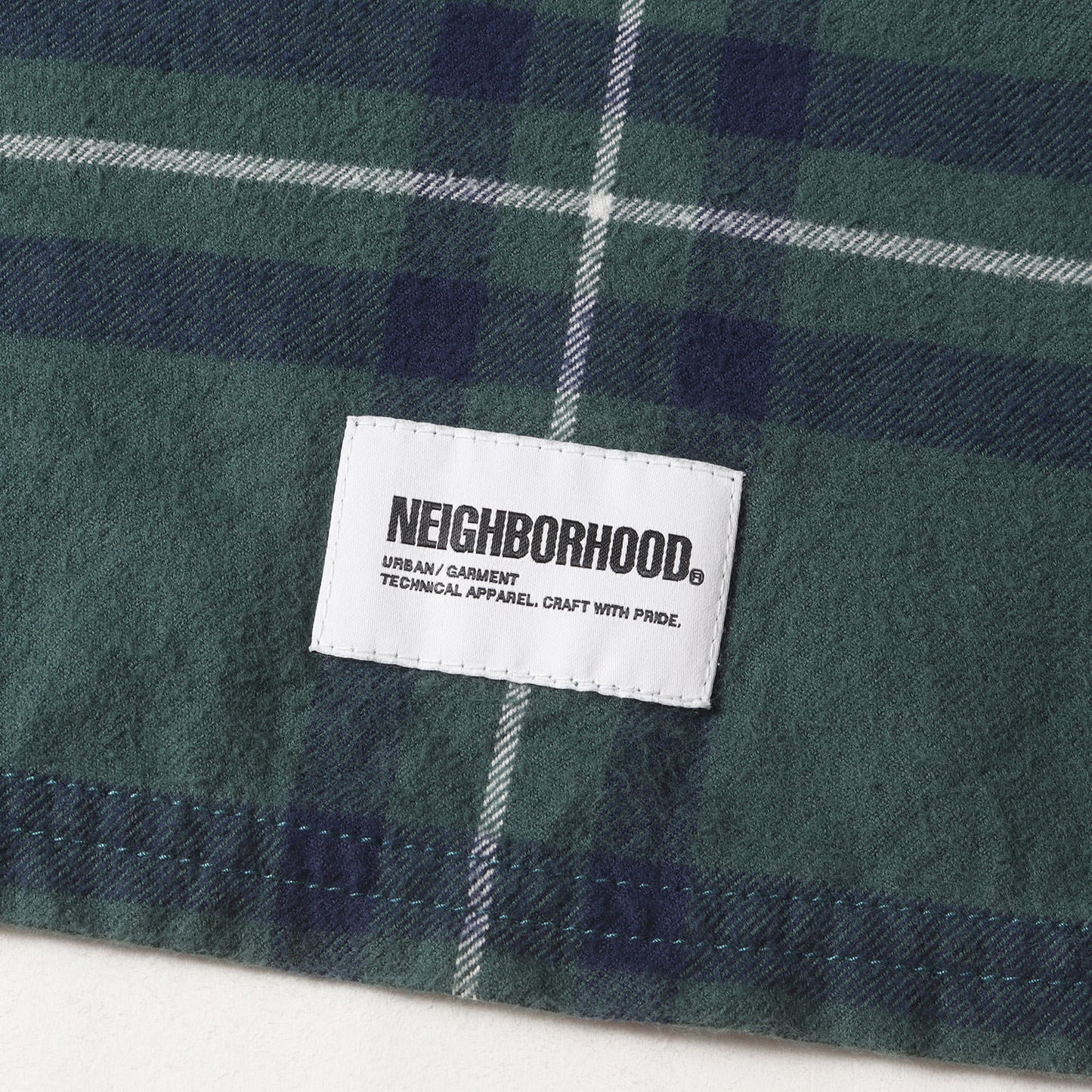 24AW タータンチェック フランネルシャツ(TARTAN CHECK SHIRT)