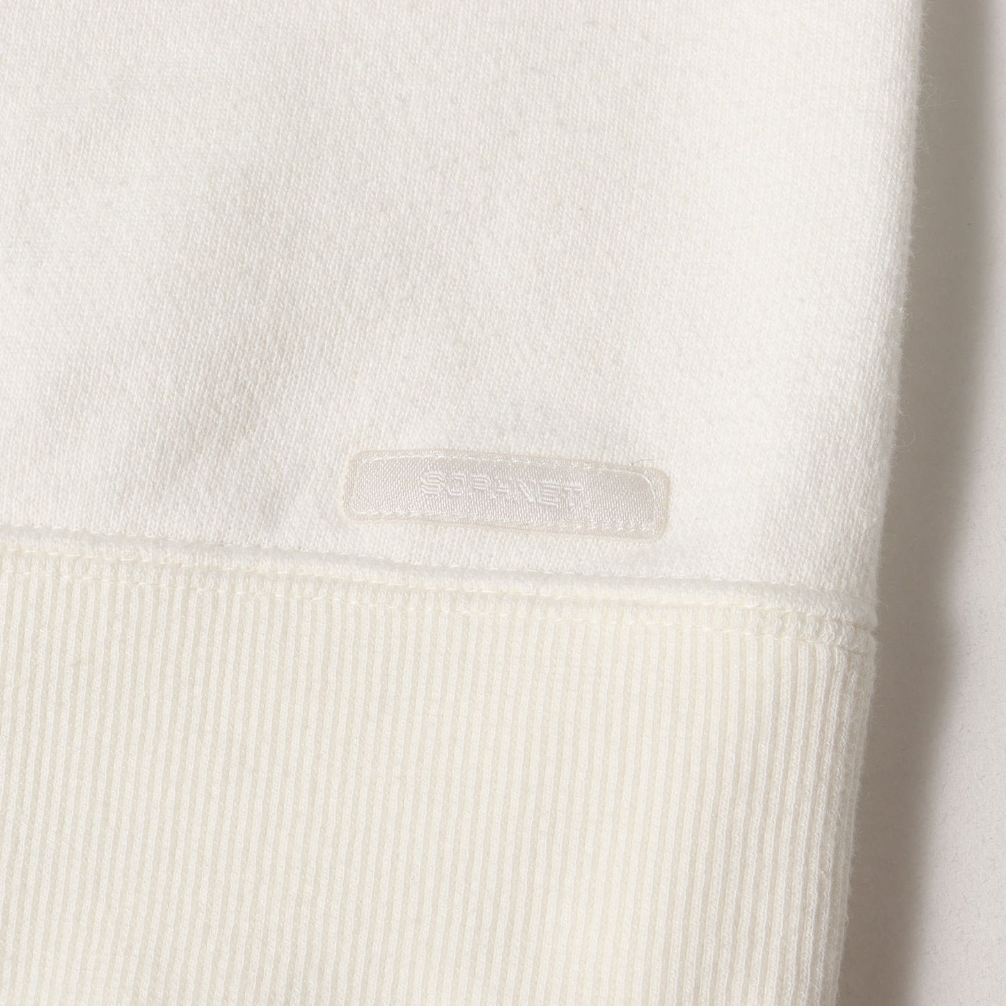 23AW コットン/カシミヤ クルーネック スウェット(COTTON CASHMERE CREWNECK SWEAT)