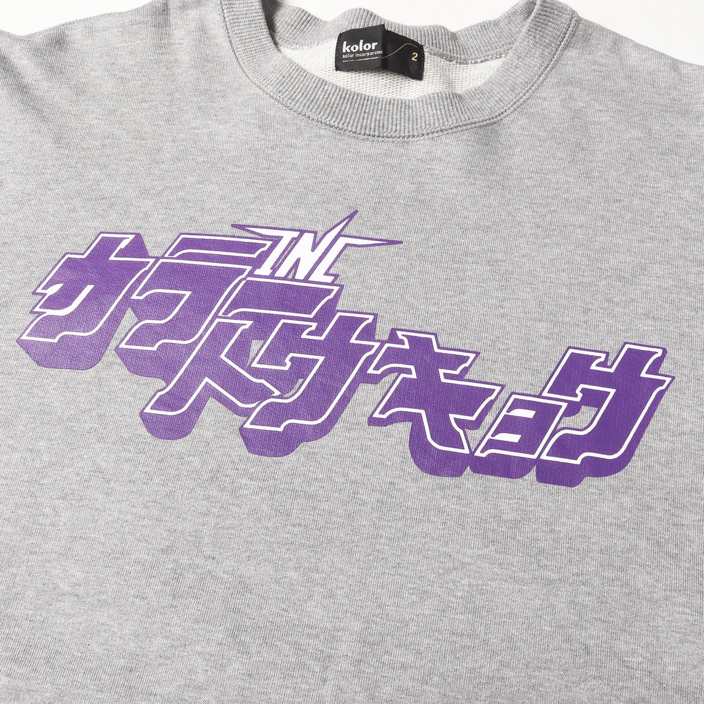 22SS カラートウキョウ クルーネック スウェット