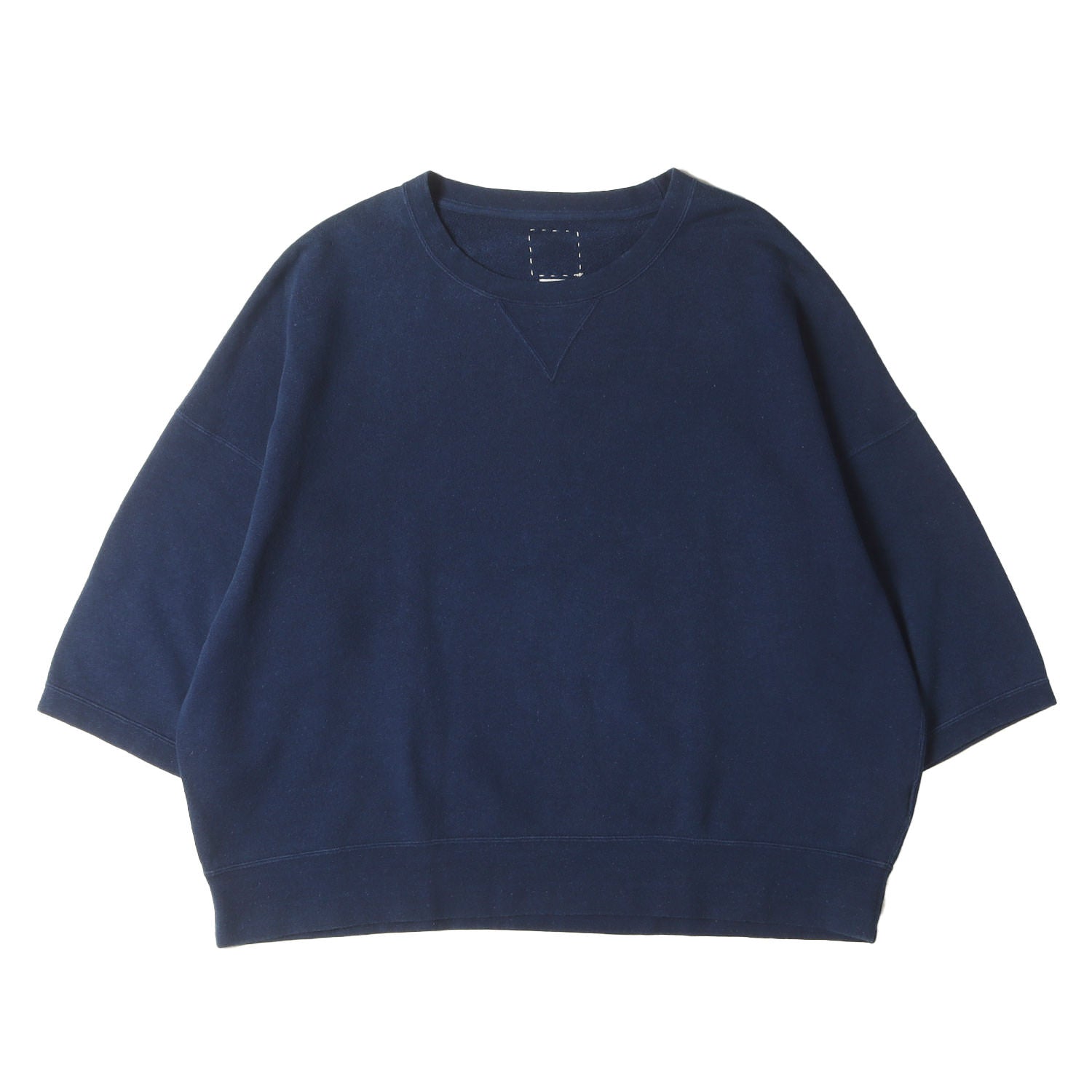 visvim (ビズビム) 23SS ×Ron Herman 藍染め 5分袖 スウェット(AMPLUS 