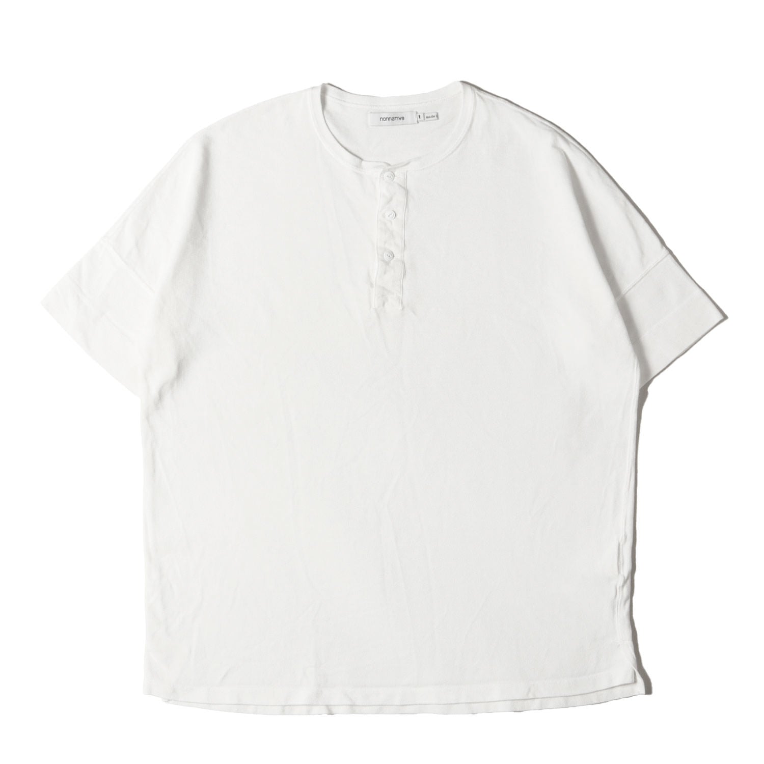 レア】DIESEL ベージュ プリントヘンリーネックセーター 【公式通販】