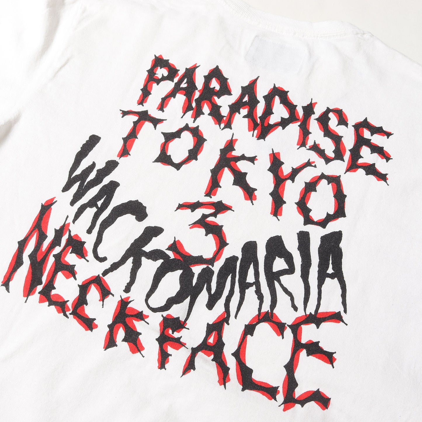 旗艦店 3周年記念 ×NECKFACE グラフィック Tシャツ