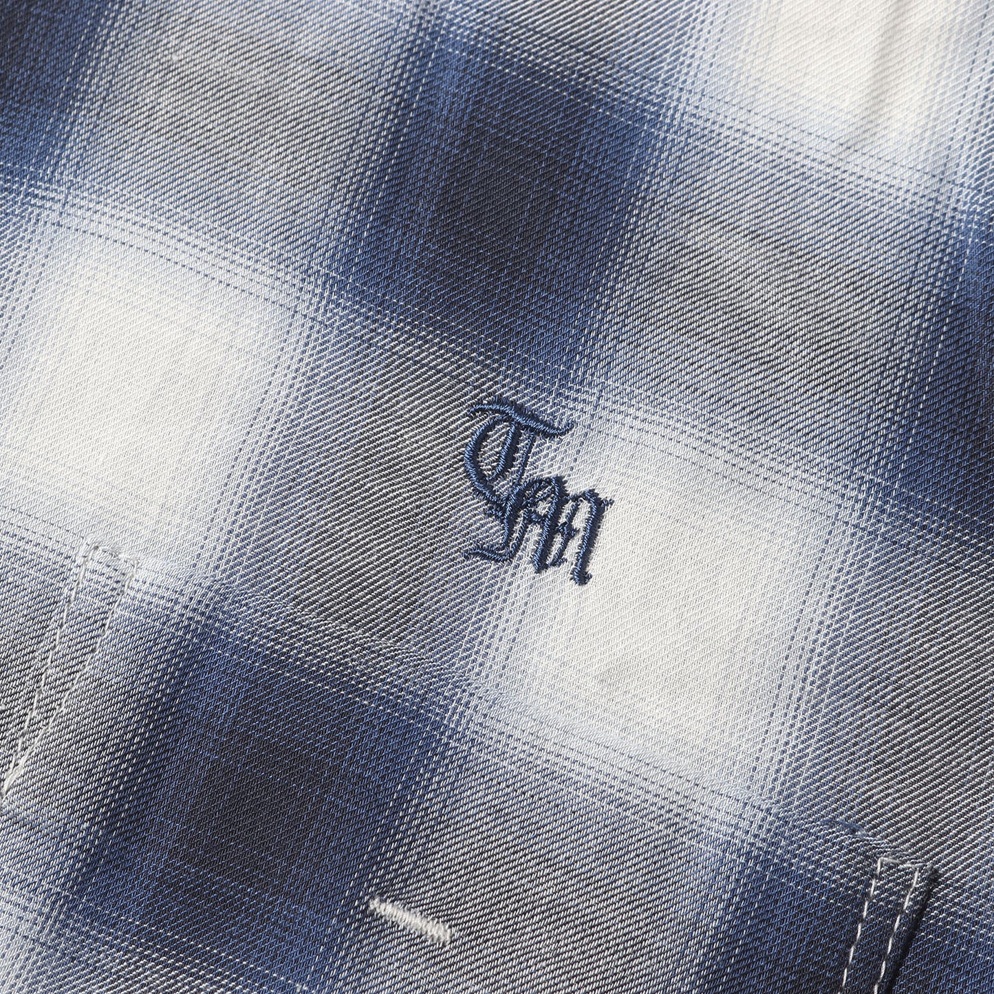 21SS オンブレチェック 半袖シャツ(OMBRE CHECK SHORT SLEEVES SHIRTS)