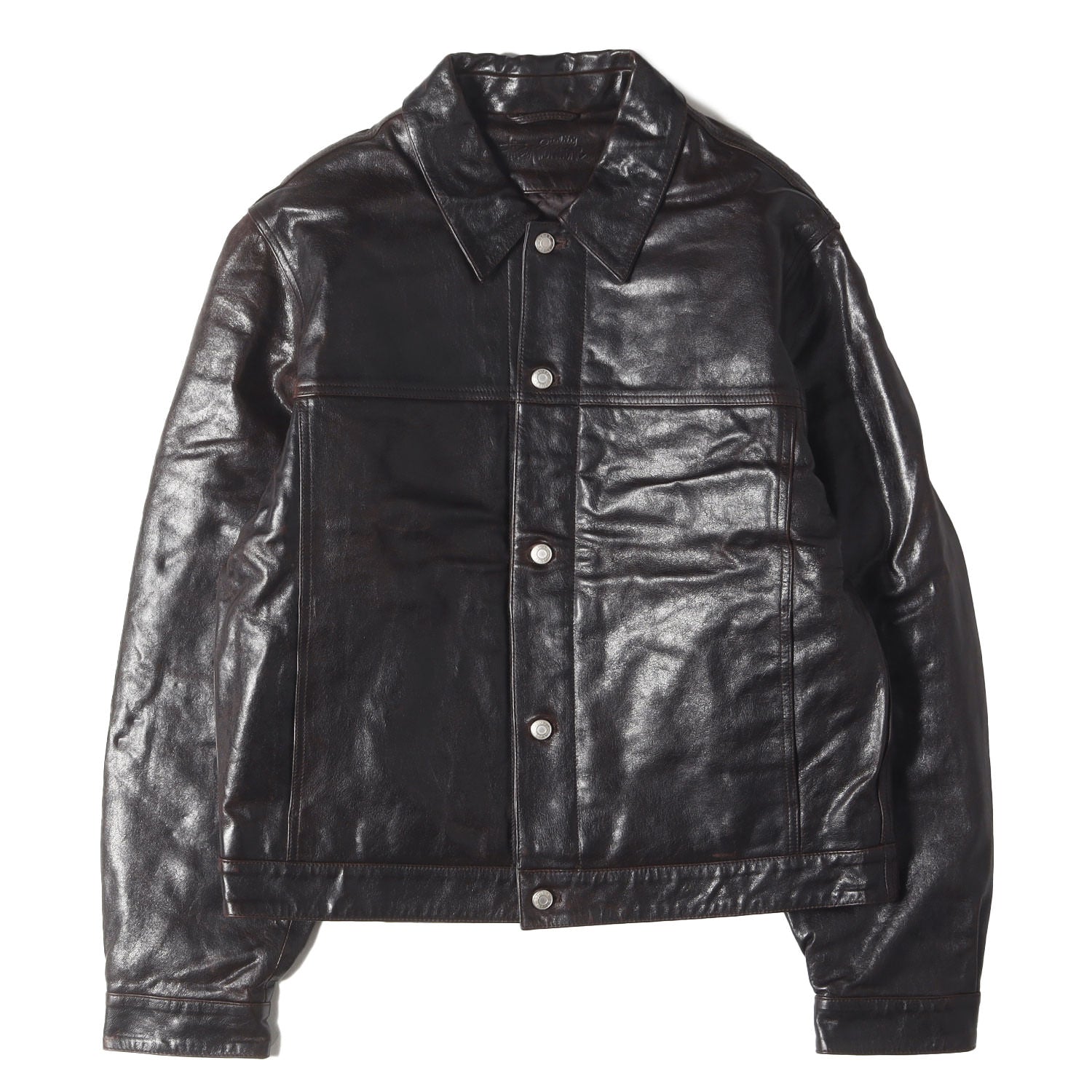 24aw stussyレザージャケット Trucker Leather 24aw stussyレザージャケット Trucker Leather 2024aw stussyレザー
