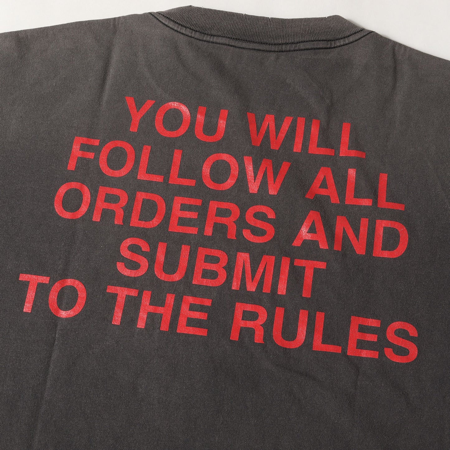 25SS ×河村康輔 ヴィンテージ加工 キリスト Tシャツ(KK_SS TEE / COMPLETE CONTRL)