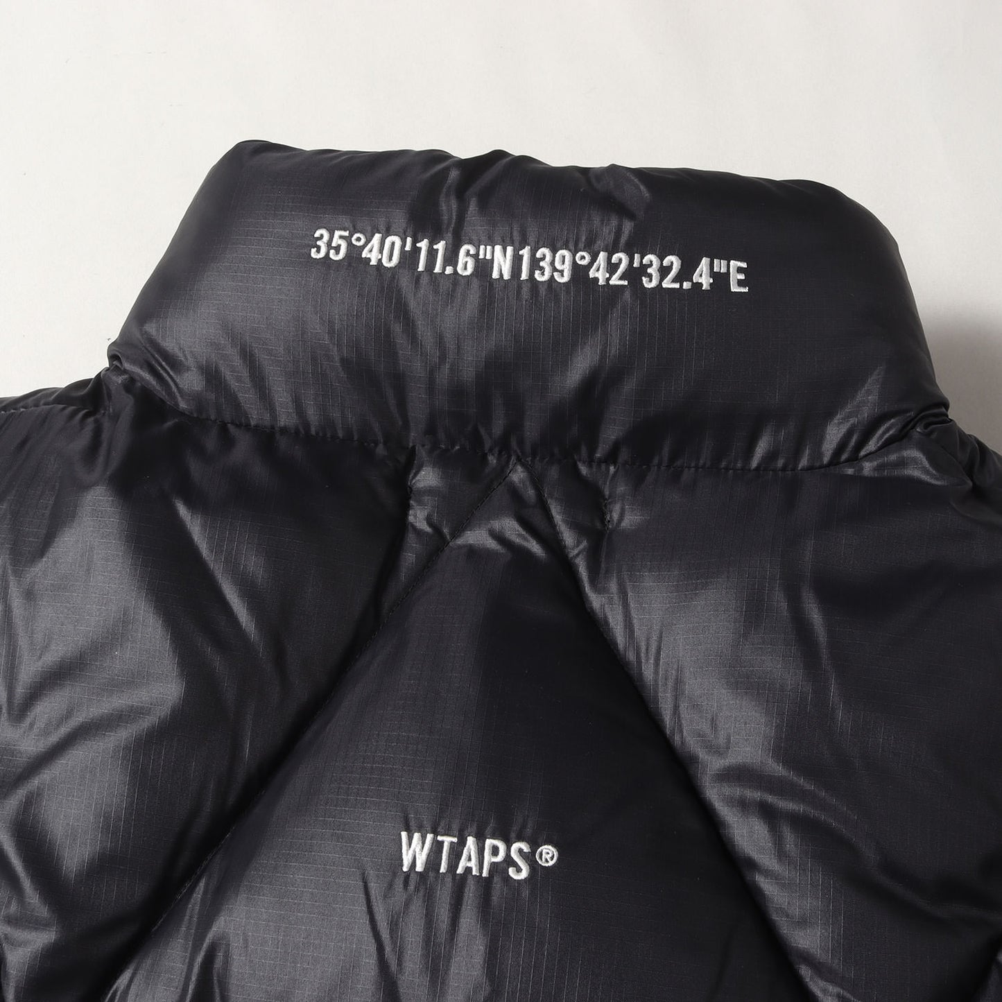 22AW ロゴ刺繍 リップストップ 中綿ジャケット(BIVOUAC / JACKET / NYLON. RIPSTOP. FORTLESS)