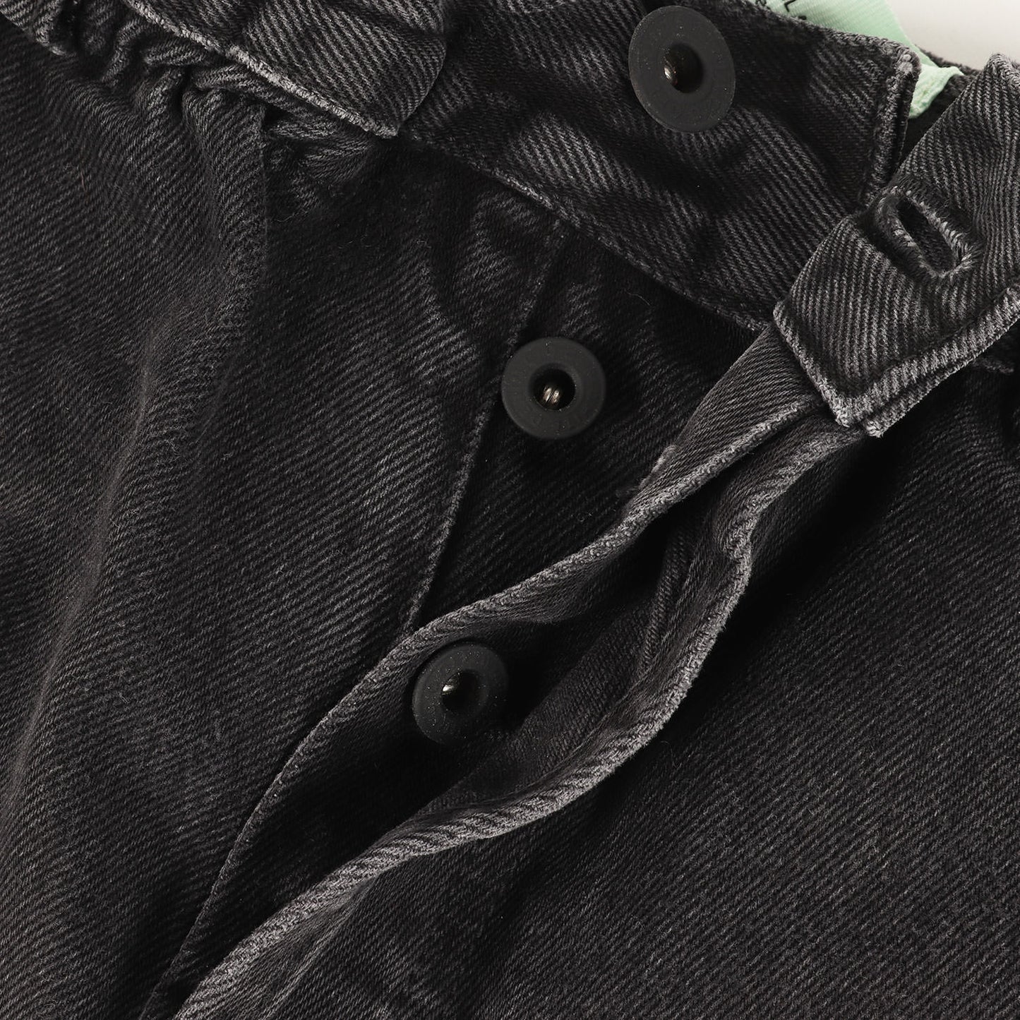 ヴィンテージ加工 テーパード イージー デニムパンツ