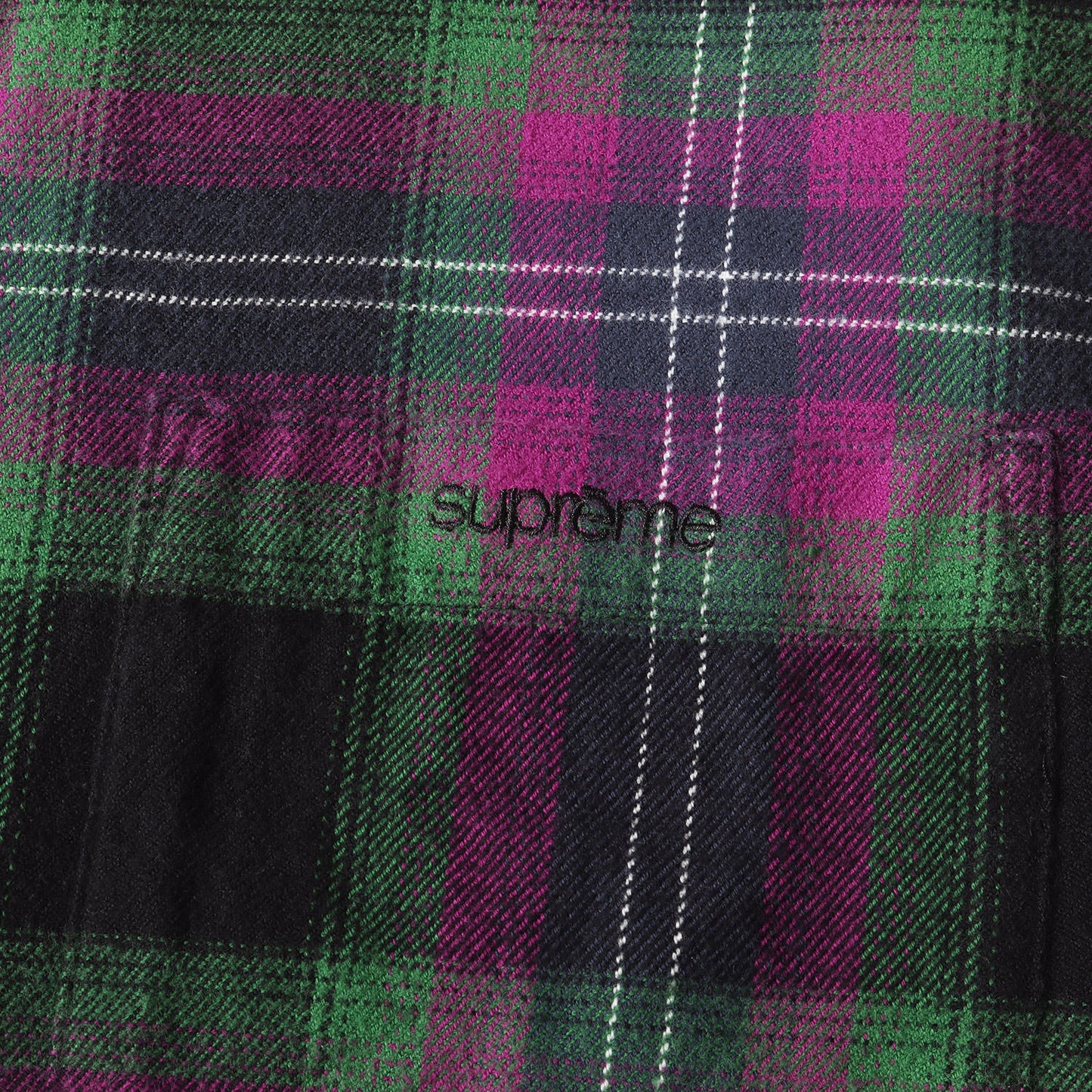 22SS ボタンダウン チェック フランネルシャツ(Brushed Plaid Flannel Shirt)