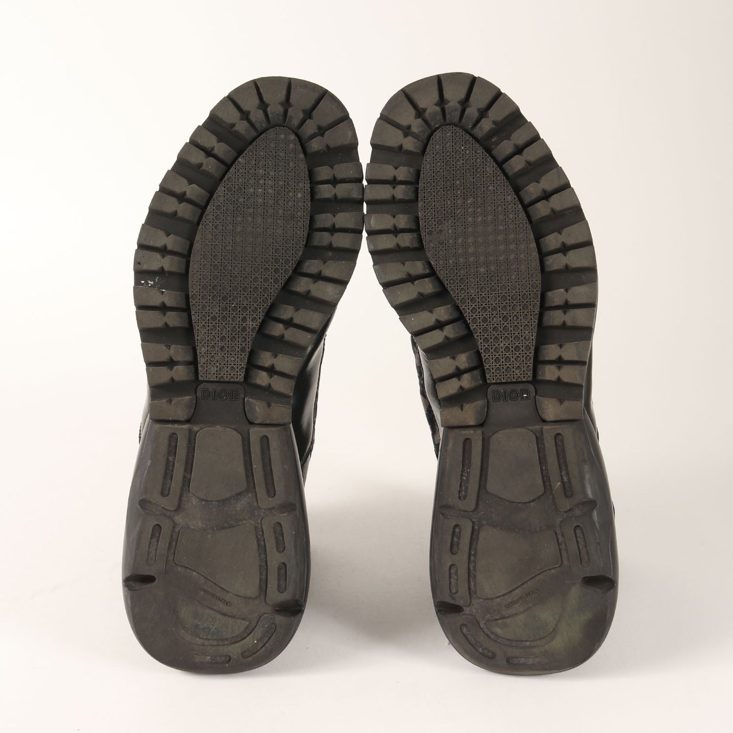 オブリーク レザー コンバットブーツ(COMBAT MID TOP BOOTS)