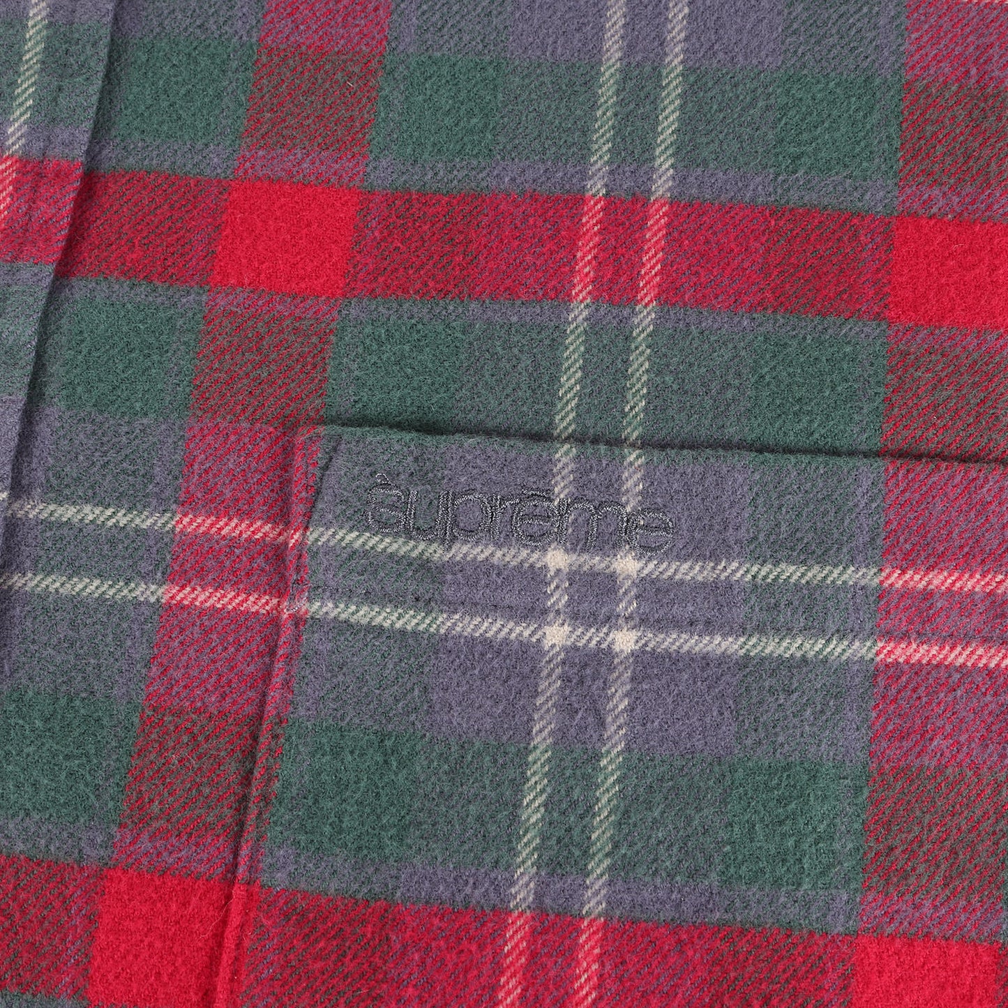 24SS ボタンダウン チェック フランネルシャツ(Plaid Flannel Shirt)