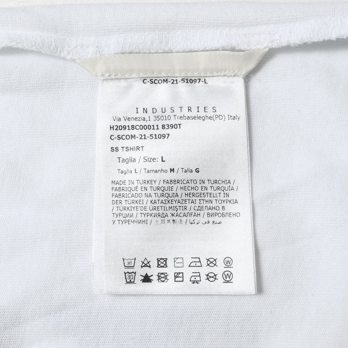 22SS ラフィックプリント クルーネック Tシャツ(SS TSHIRT)
