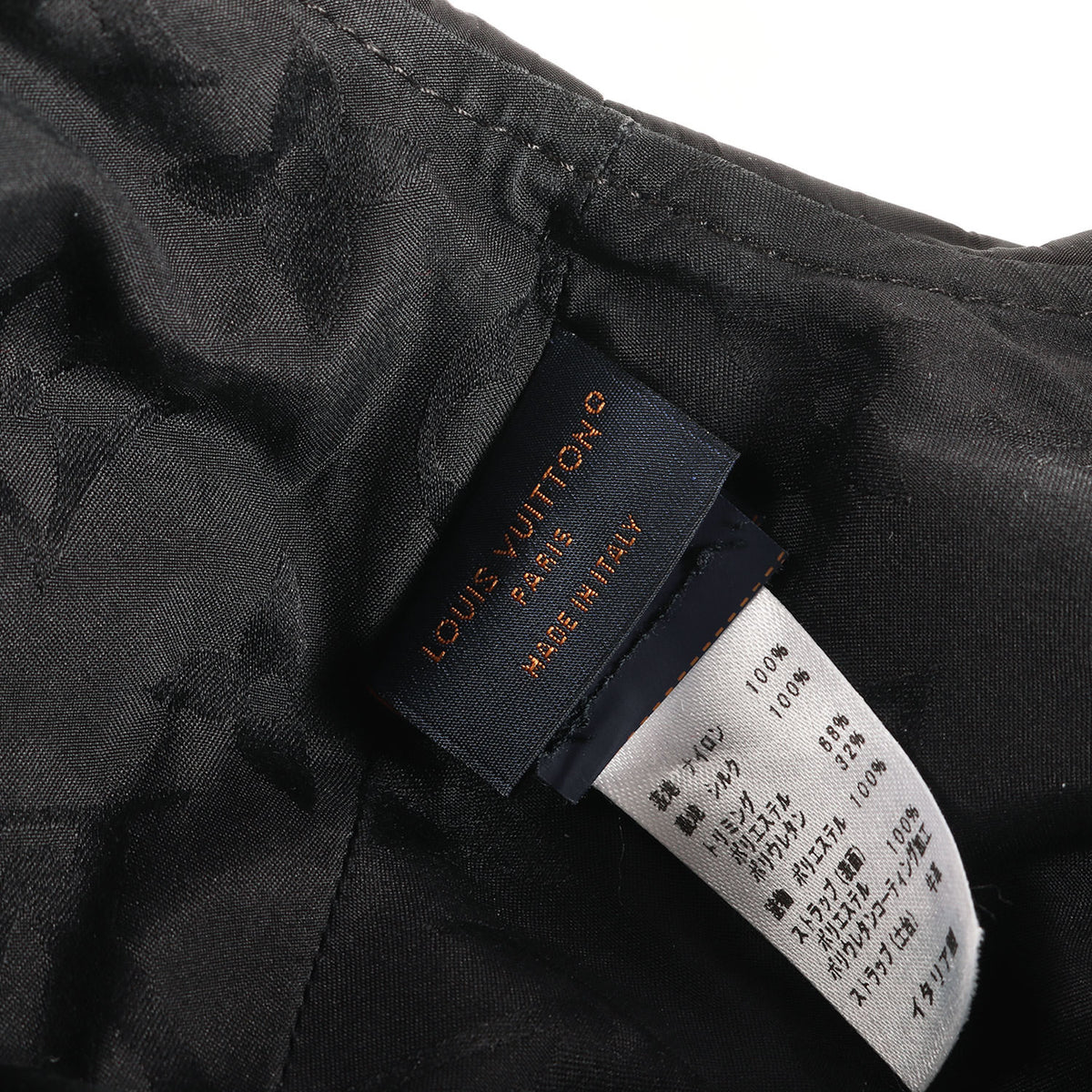 22AW LVピロー モノグラム ナイロン 中綿キャップ(M7797M)