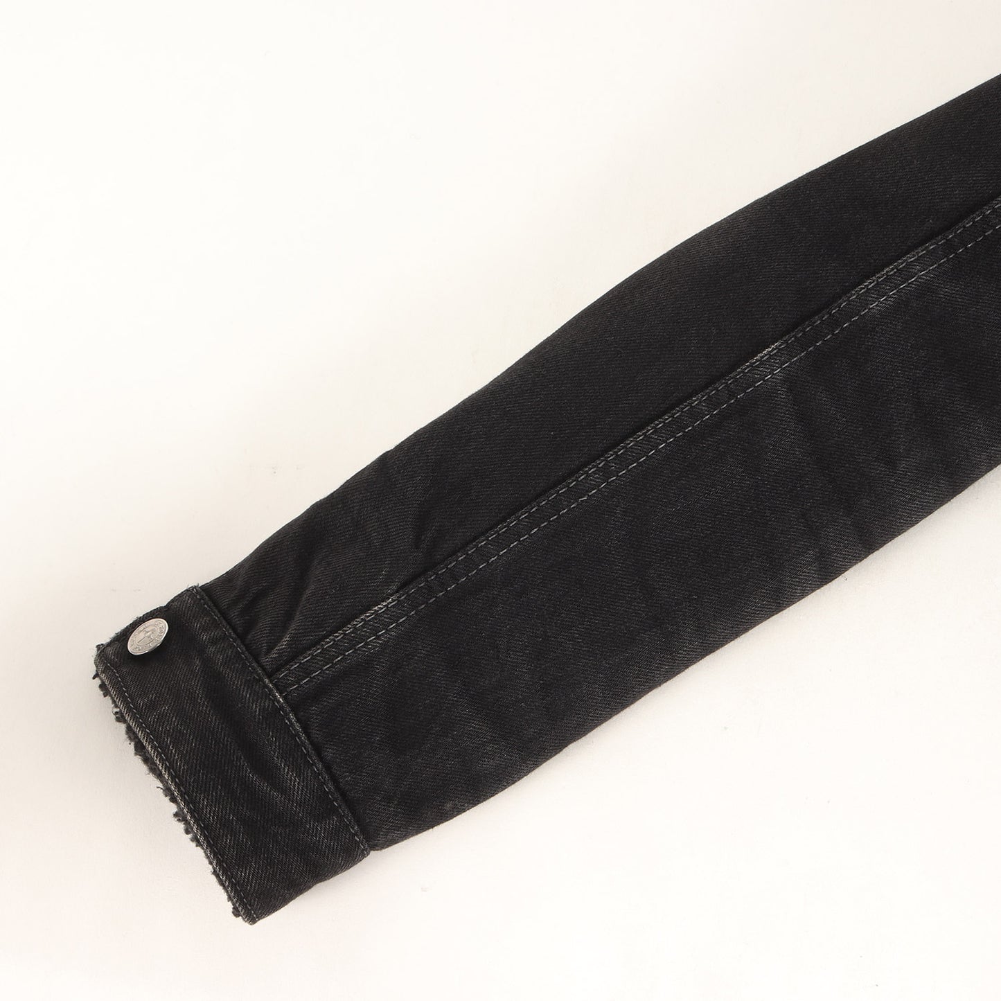 00s 3rdタイプ ブラックデニム ボアジャケット