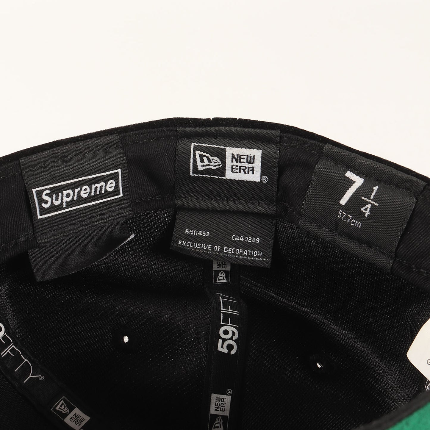 22AW ×NEW ERA ベロア BOXロゴ ベースボールキャップ(Velour Box Logo)