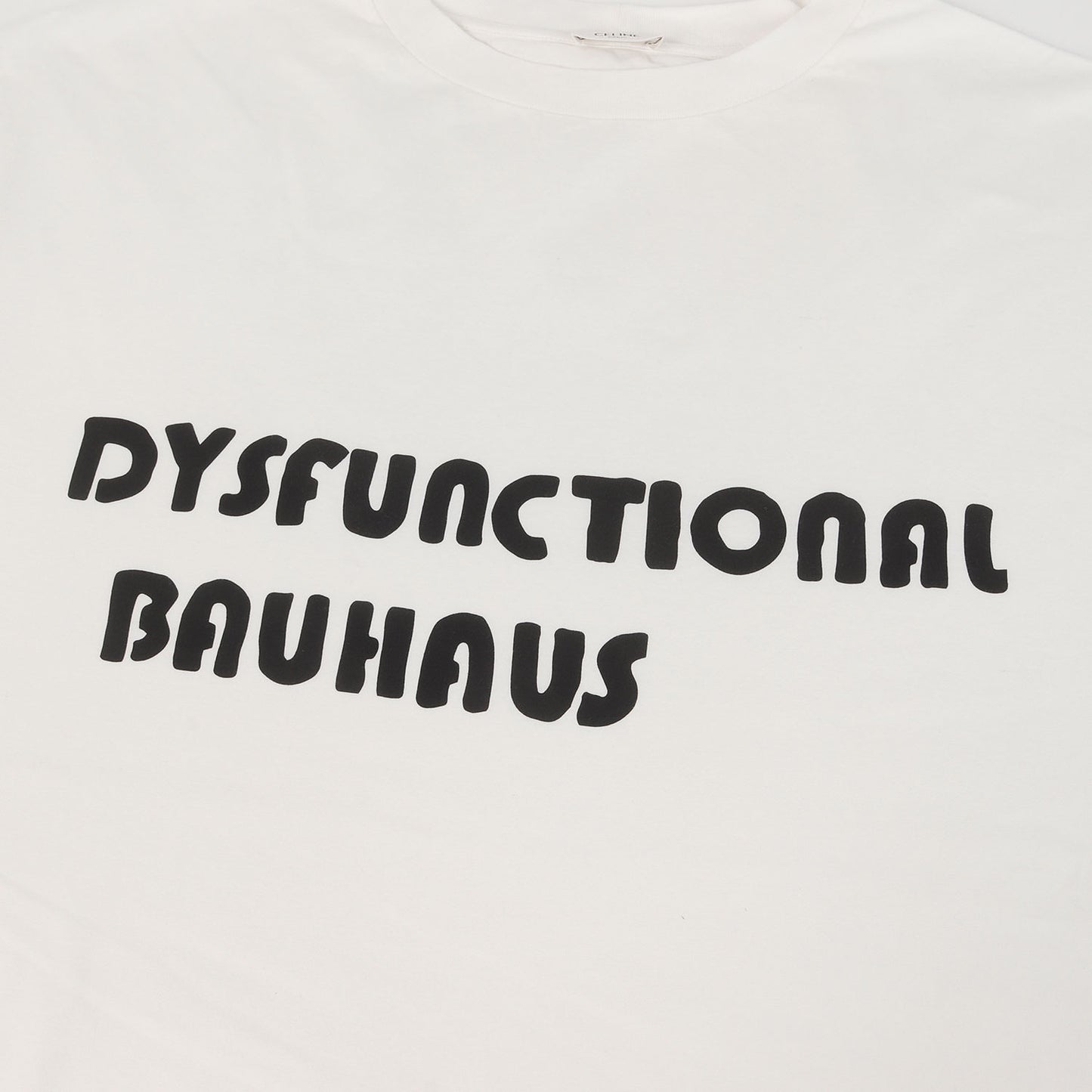 23SS DYSFUNCTIONAL BAUHAUS オーバーサイズ クルーネック Tシャツ