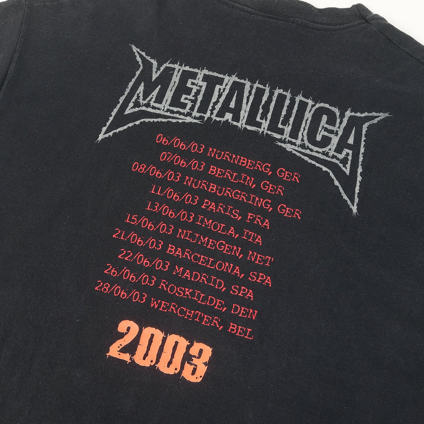 00s Metallica St. Anger アルバムアート Tシャツ / USA製 giant