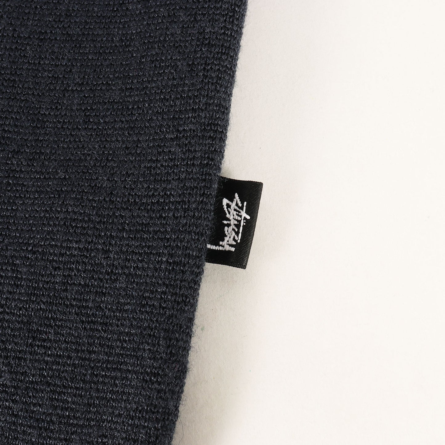 21SS オープンカラー ニット 半袖シャツ(Stripe Edge Knit Shirt)