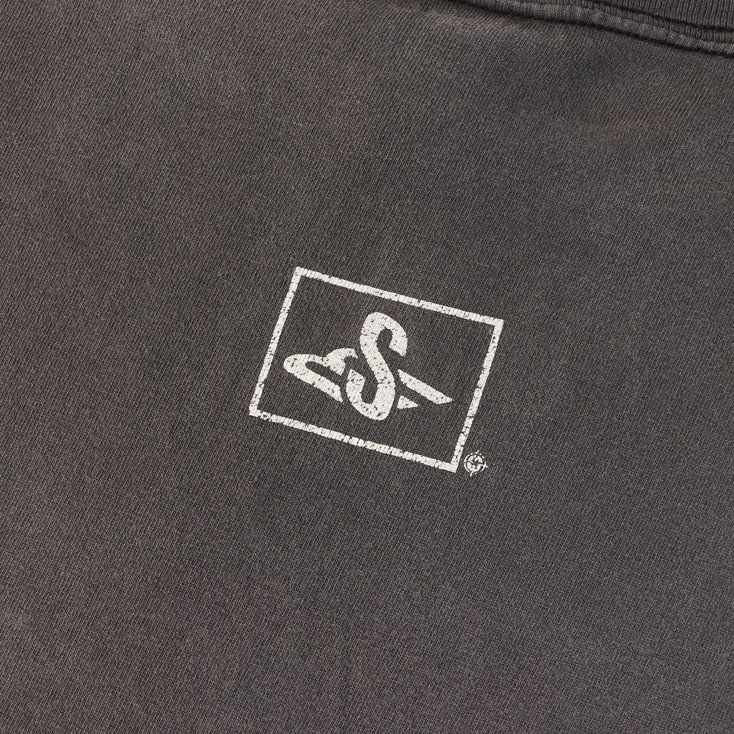 24SS ヴィンテージ加工 プレステロゴ Tシャツ(SS TEE / SM6)