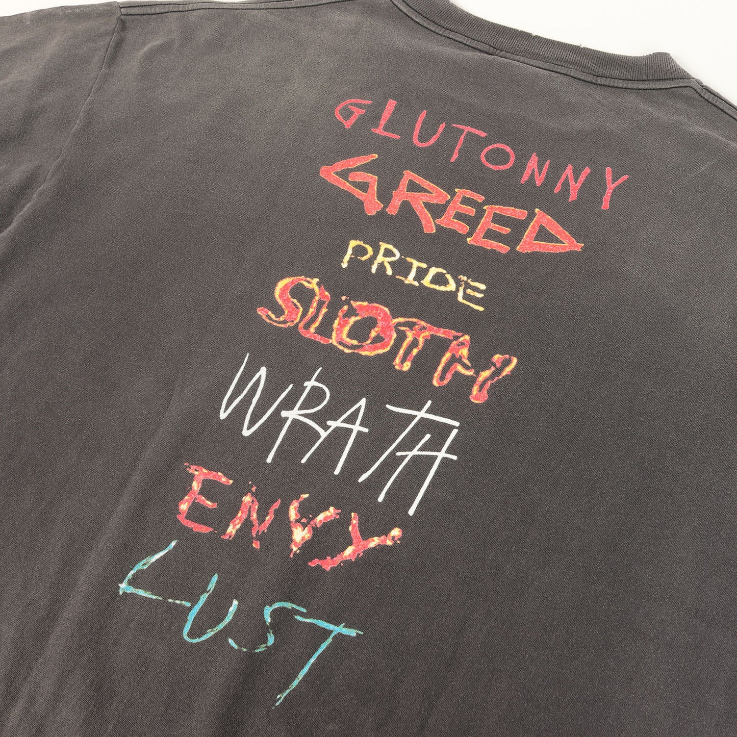 24AW ヴィンテージ加工 七つの大罪 Tシャツ(SEVEN DEADLY SS TEE)