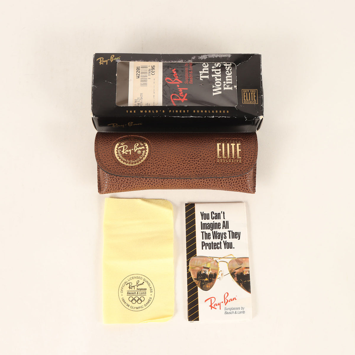 90s B&L / BAUSCH & LOMB社製 ラウンドレンズ サングラス(W2201 Duty Free Round Elite)