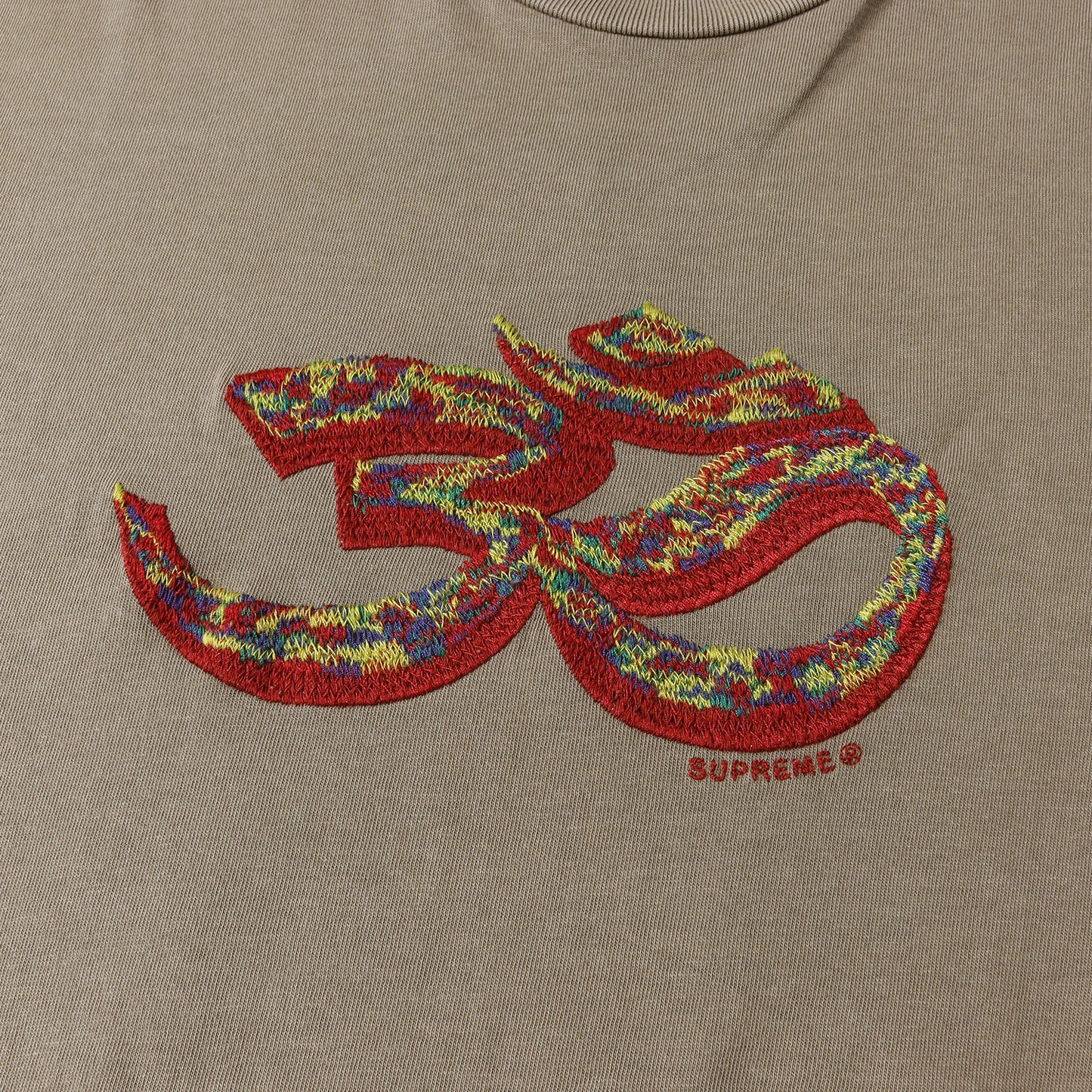 24AW グラフィック刺繍 Tシャツ(Ohm Embroidered S/S Top)
